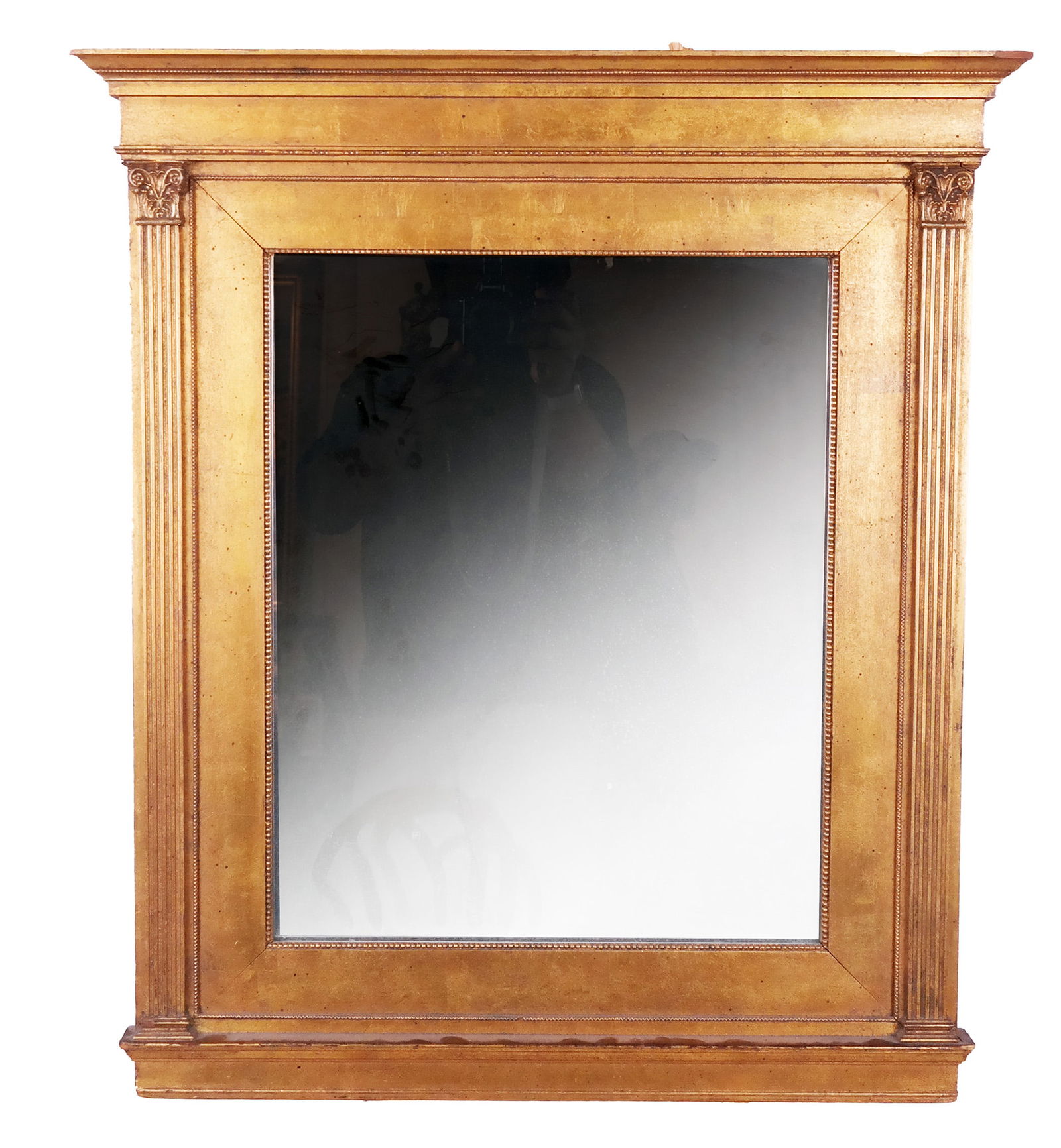 Continental Neoclassical-Style Giltwood Mirror (1 of 5)