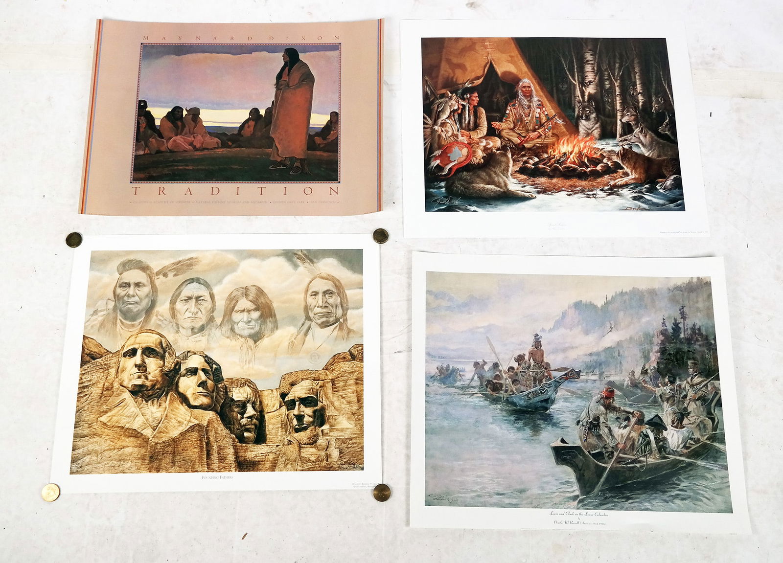 Group of 4 American Figural Posters (1 of 20)