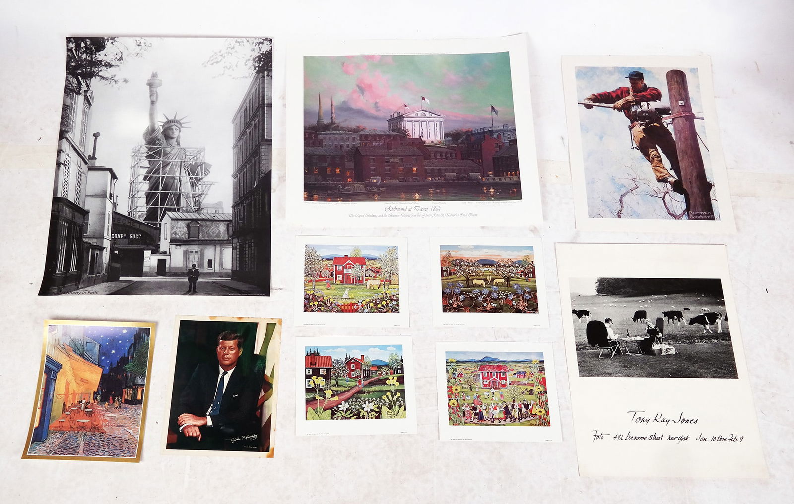 Assembled Group of Posters & Printed Ephemera (17) (1 of 12)