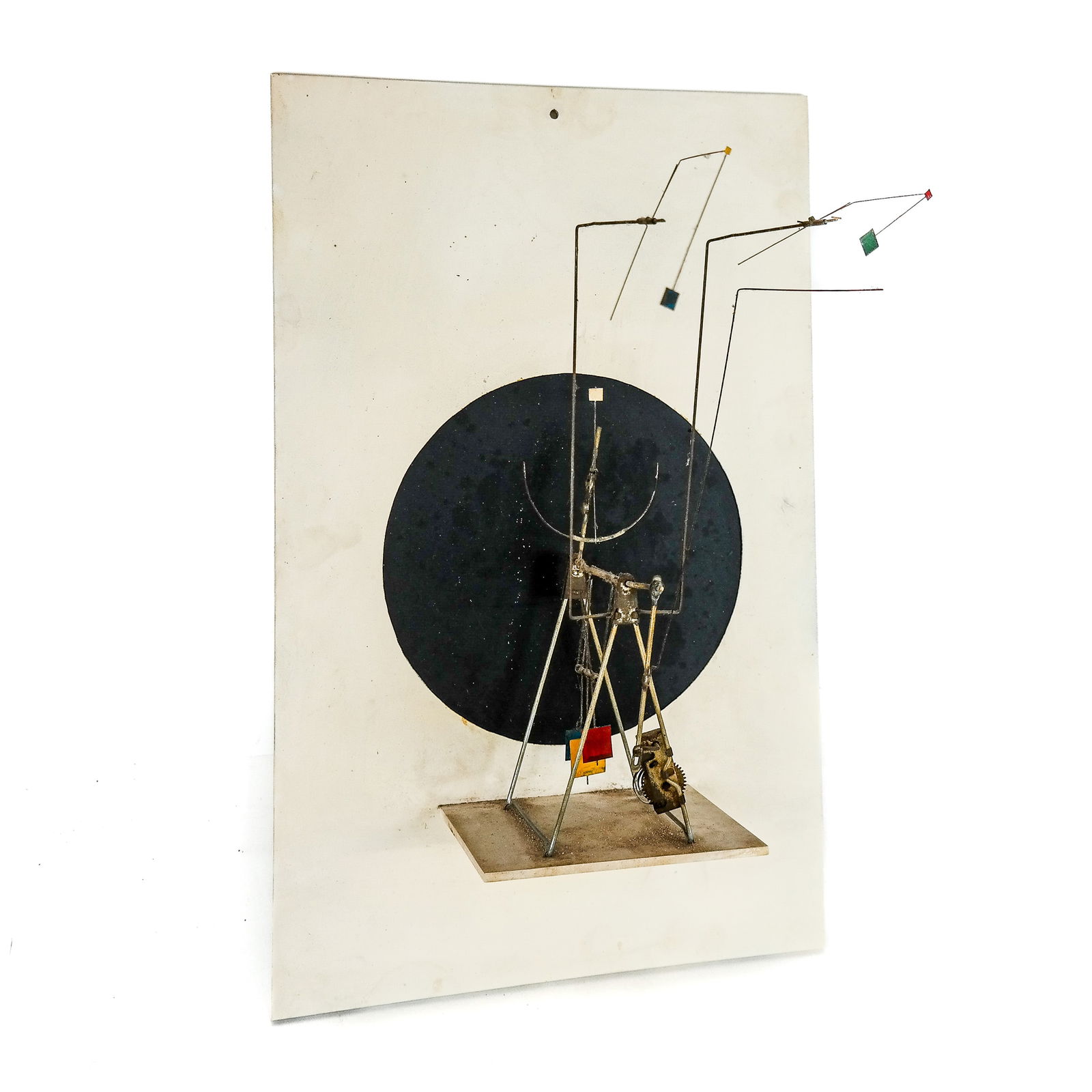 Metal & Paint Kinetic Sculpture (1 of 7)