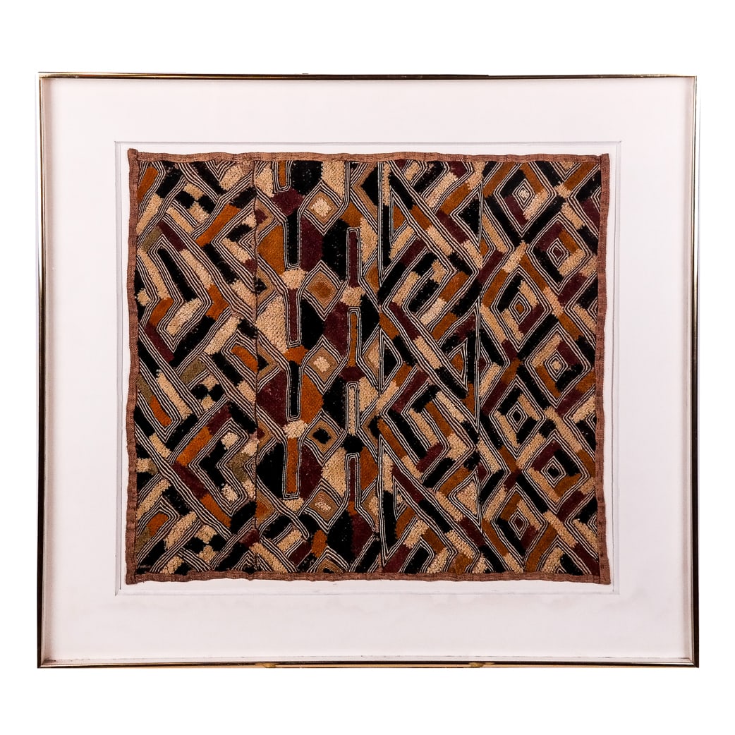 Framed Vintage Needlepoint Textile (1 of 8)