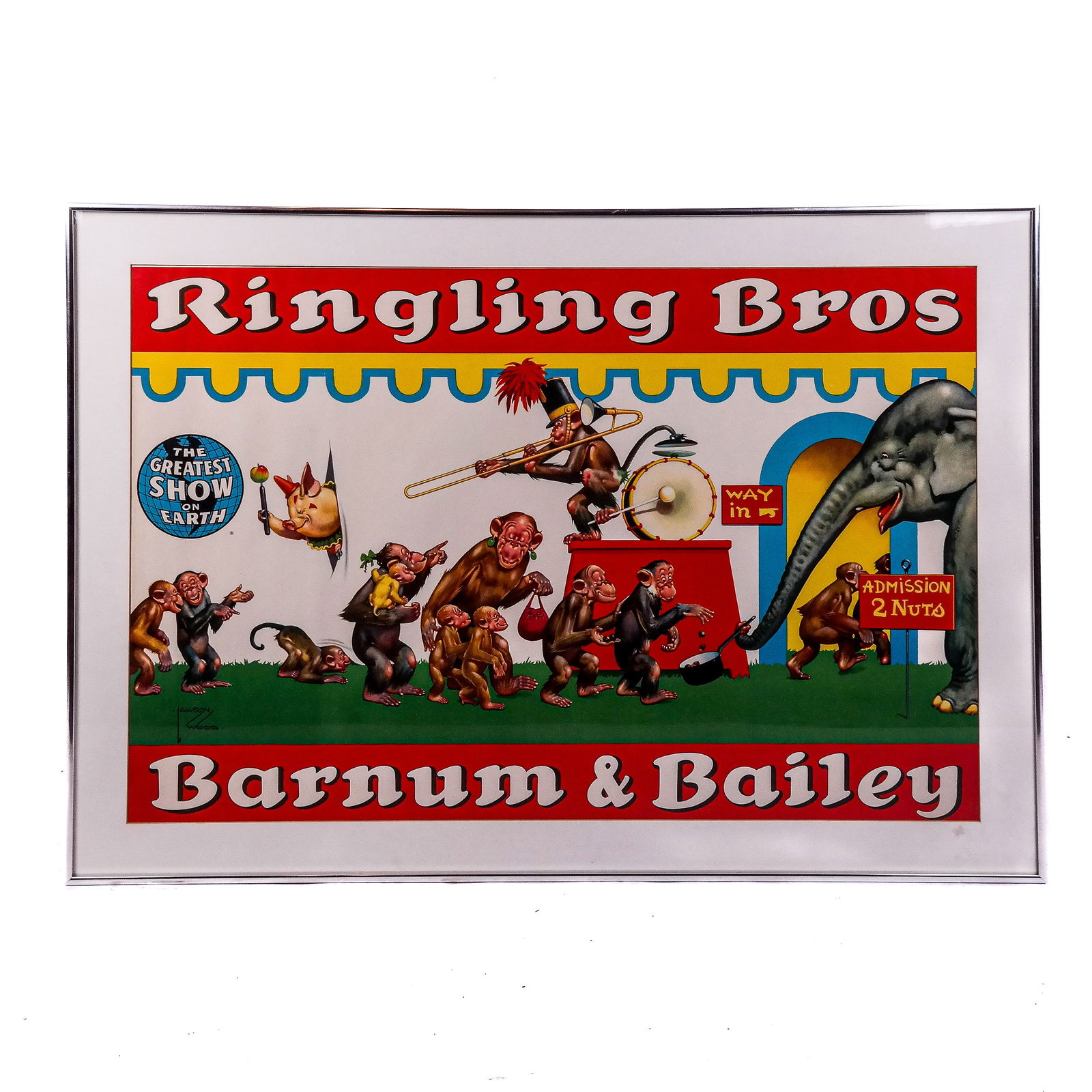 Lawson WOOD: Circus Poster (1 of 7)