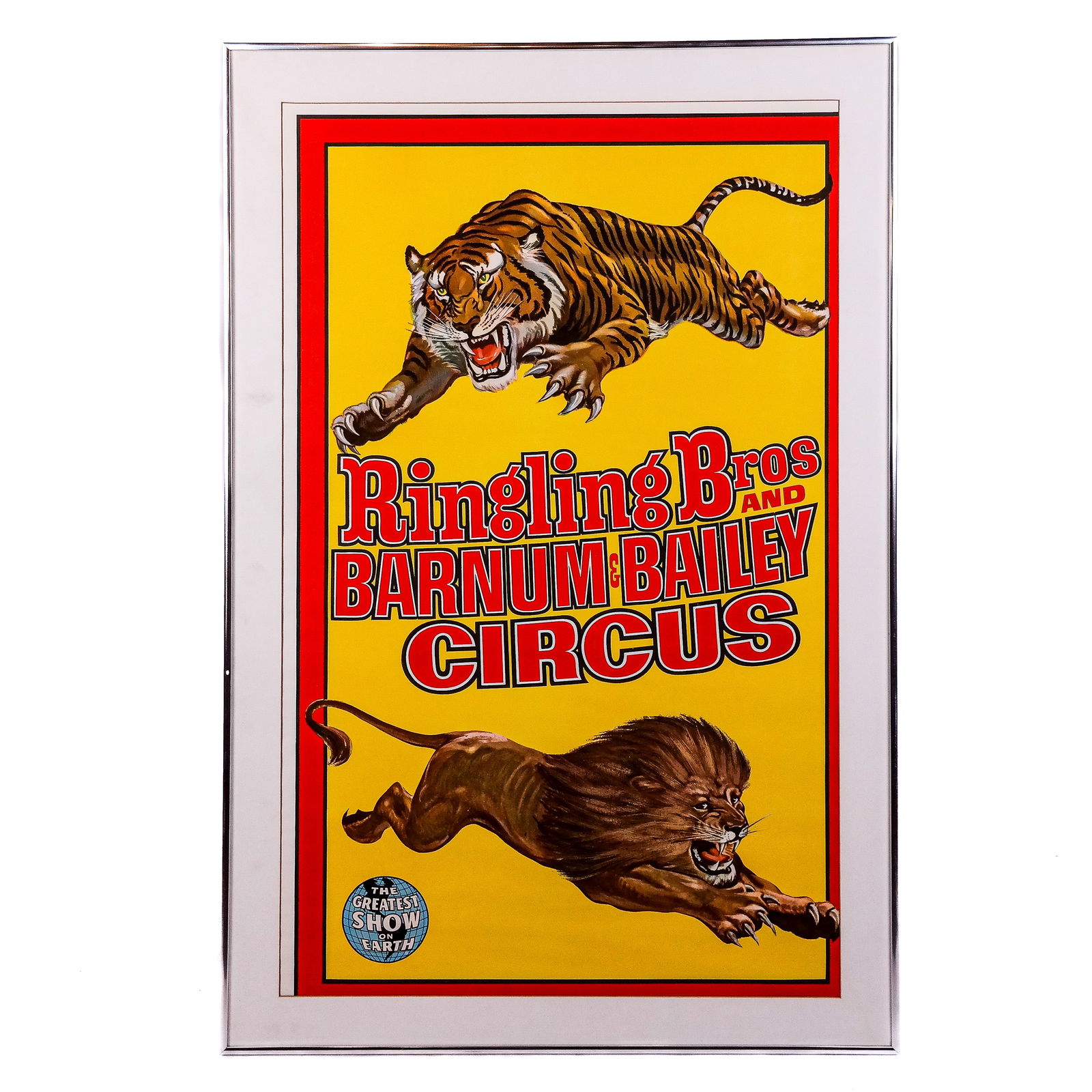 Tiger and Lion Circus Poster (1 of 7)