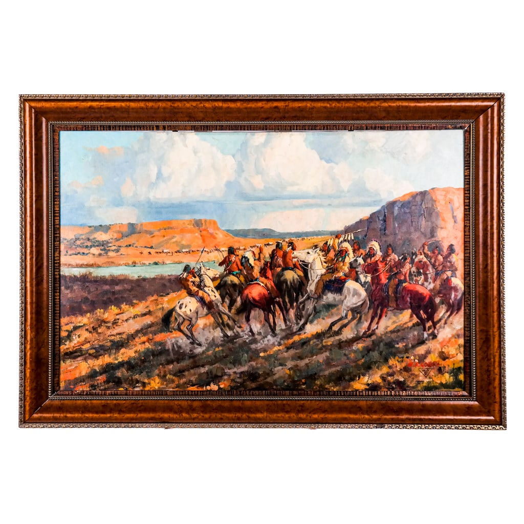 Y A. GOMEZ: "Wagon's West" - O/C (1 of 12)