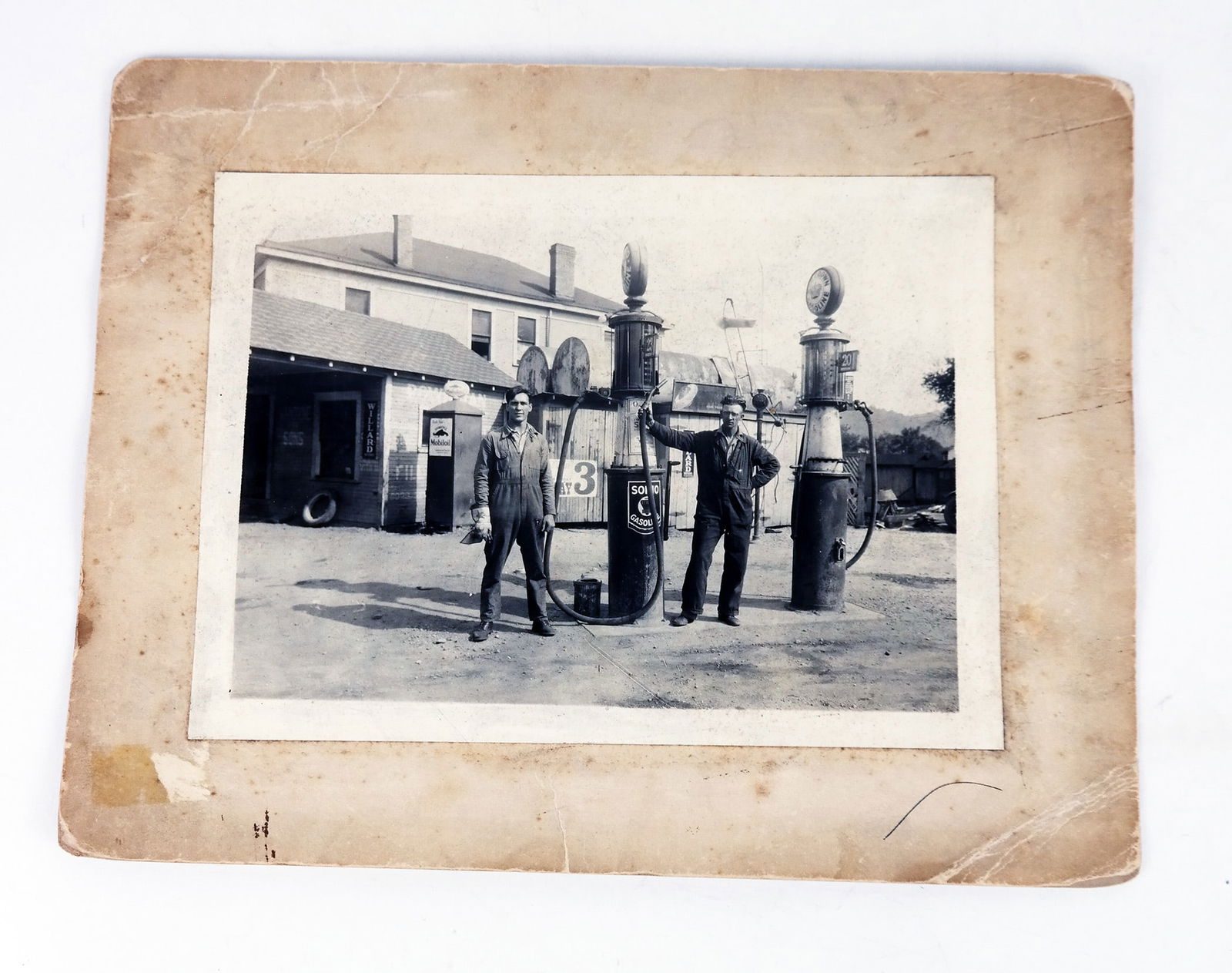 Antique Gelatin Silver Print: Two Men (1 of 6)