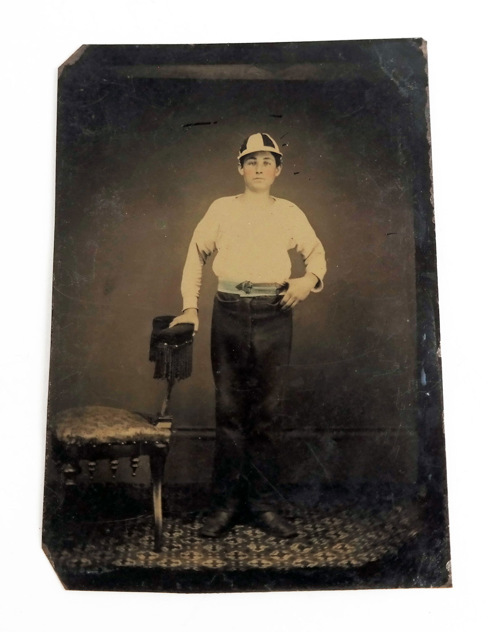 Antique Photograph: Baseball Tintype (1 of 5)