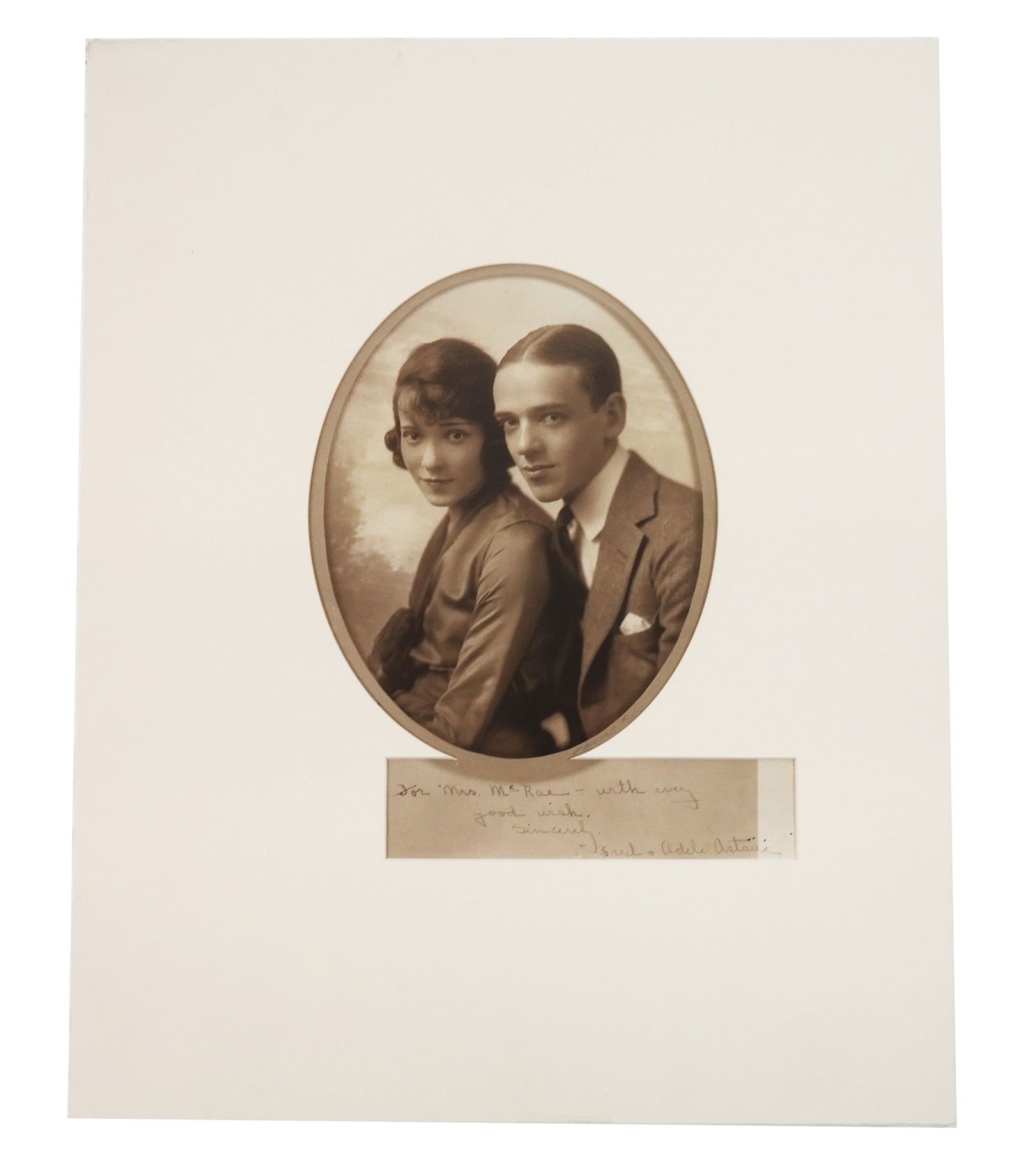 Portrait of Adele & Fred Astaire - Photograph (1 of 8)
