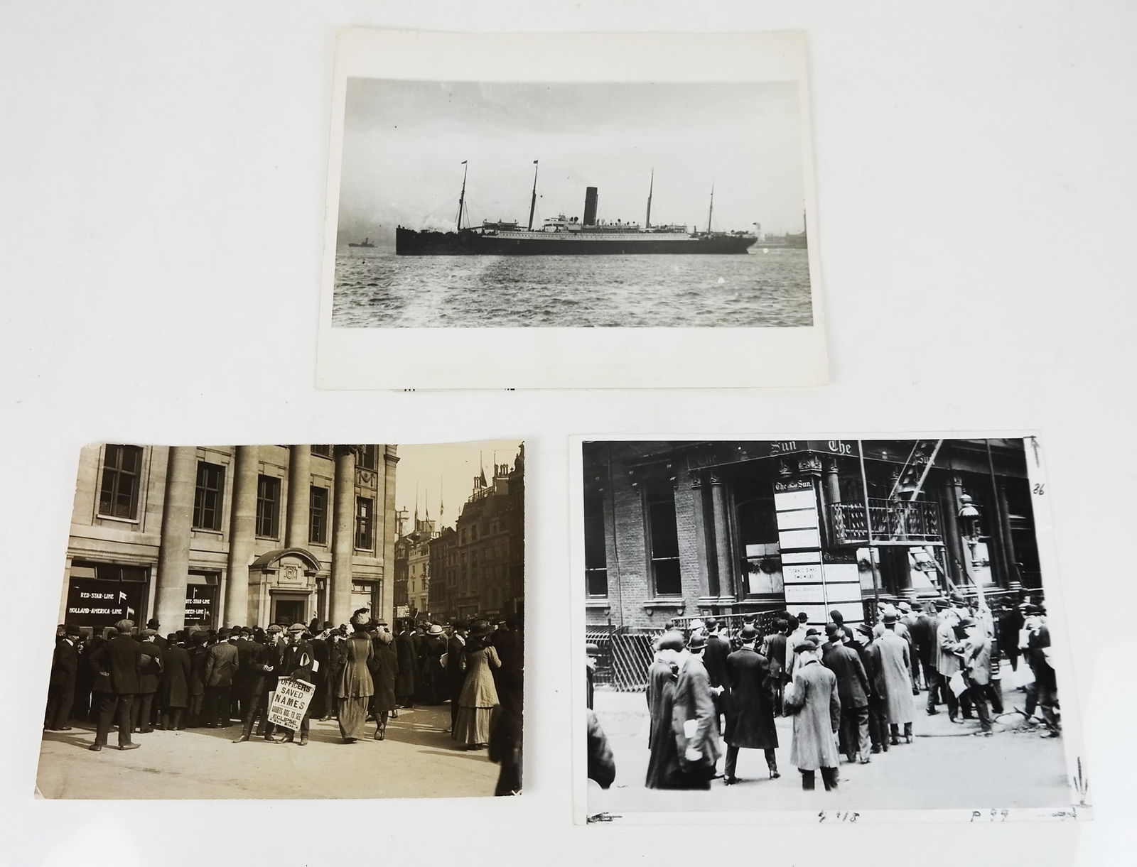 Selected "Titanic" Sinking Photographs (3) (1 of 12)