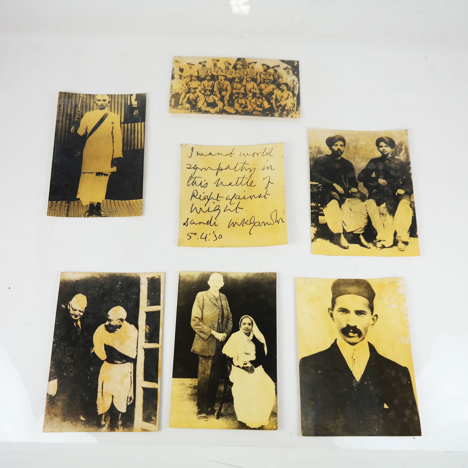 Six Portraits of Mahatma Ghandi - Photos (1 of 15)