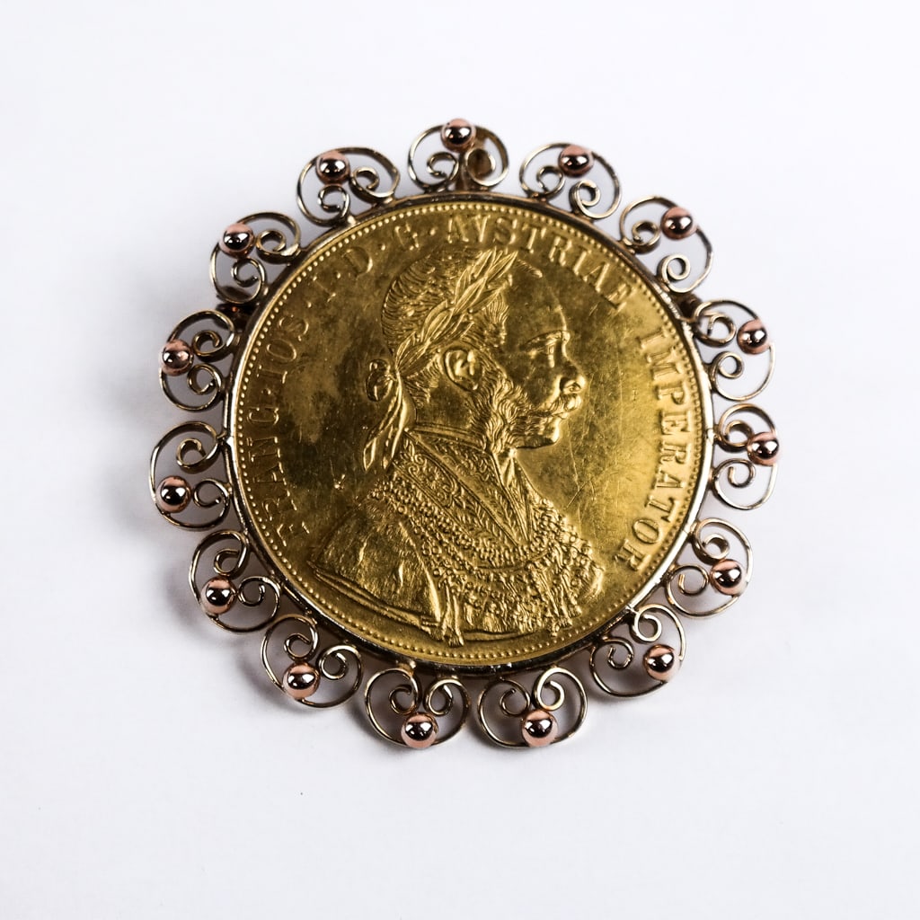 Austrian Four-Ducat Gold Coin (1 of 5)