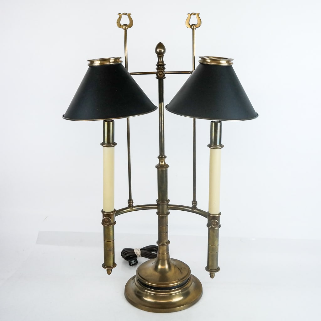 French Bronze Student/ Bouillotte Lamp (1 of 9)