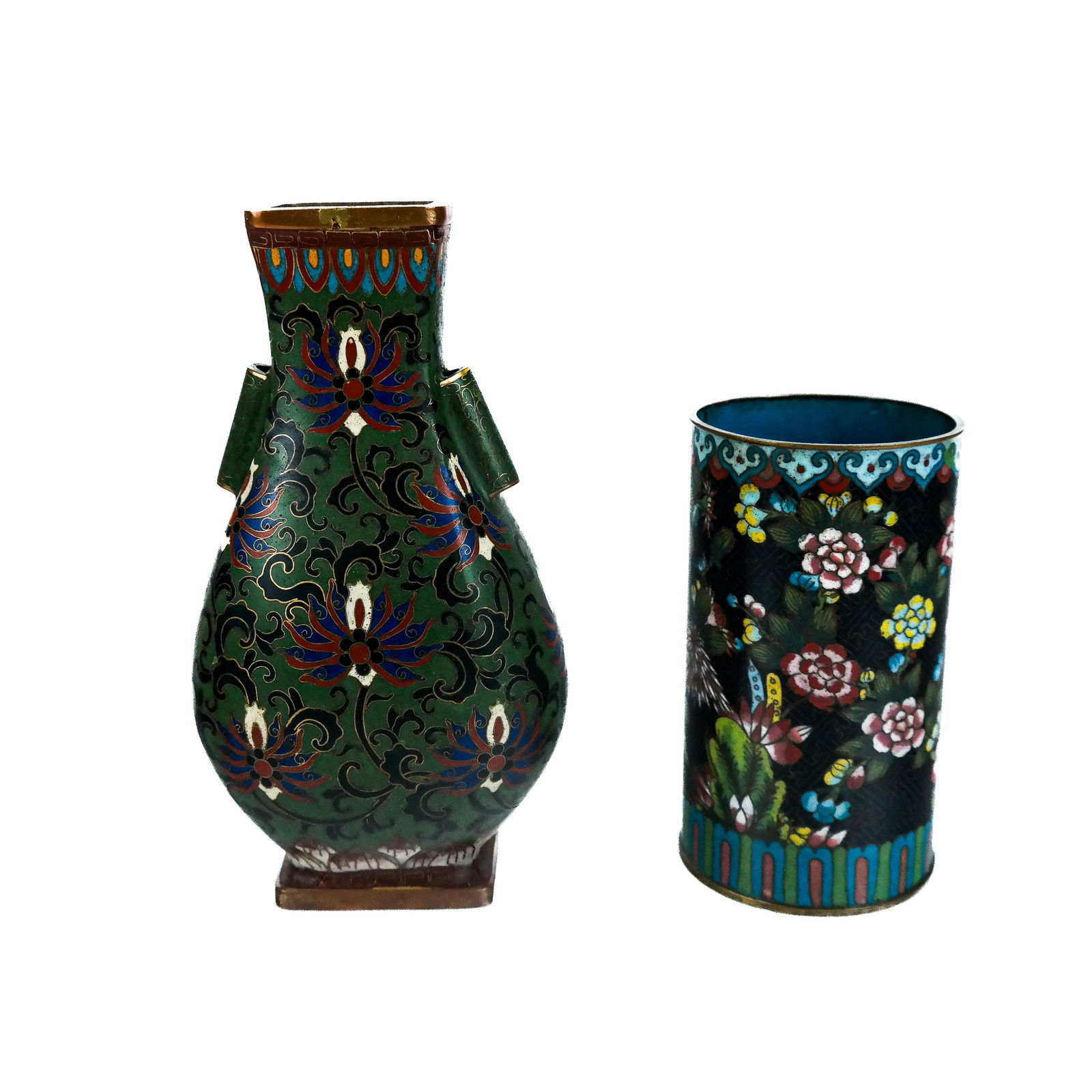 Two Cloisonne Vases (1 of 10)