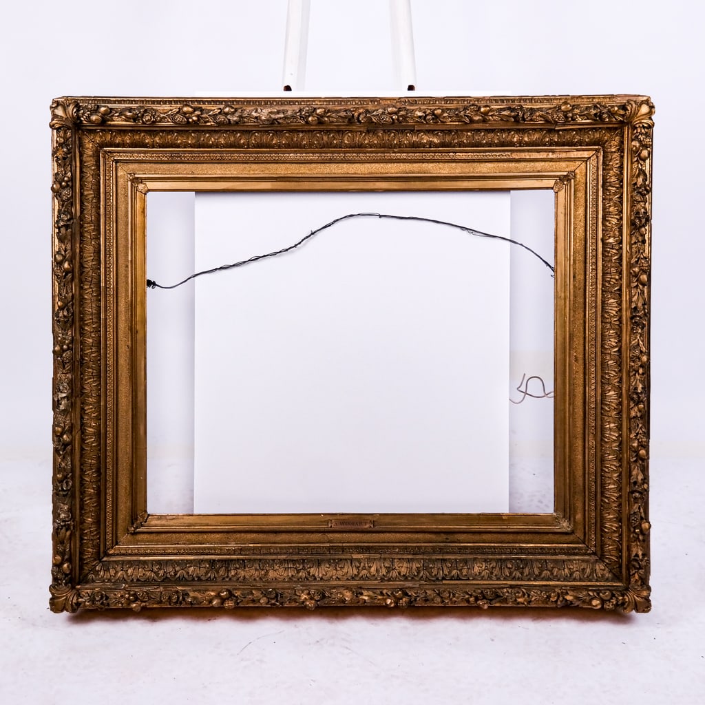 19th C. Gilt Gesso Frame (1 of 6)