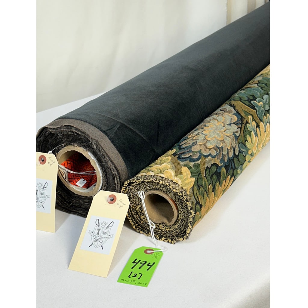 Robert Allen Tapestry Upholstery & Kravet Velvet Fabric (1 of 6)