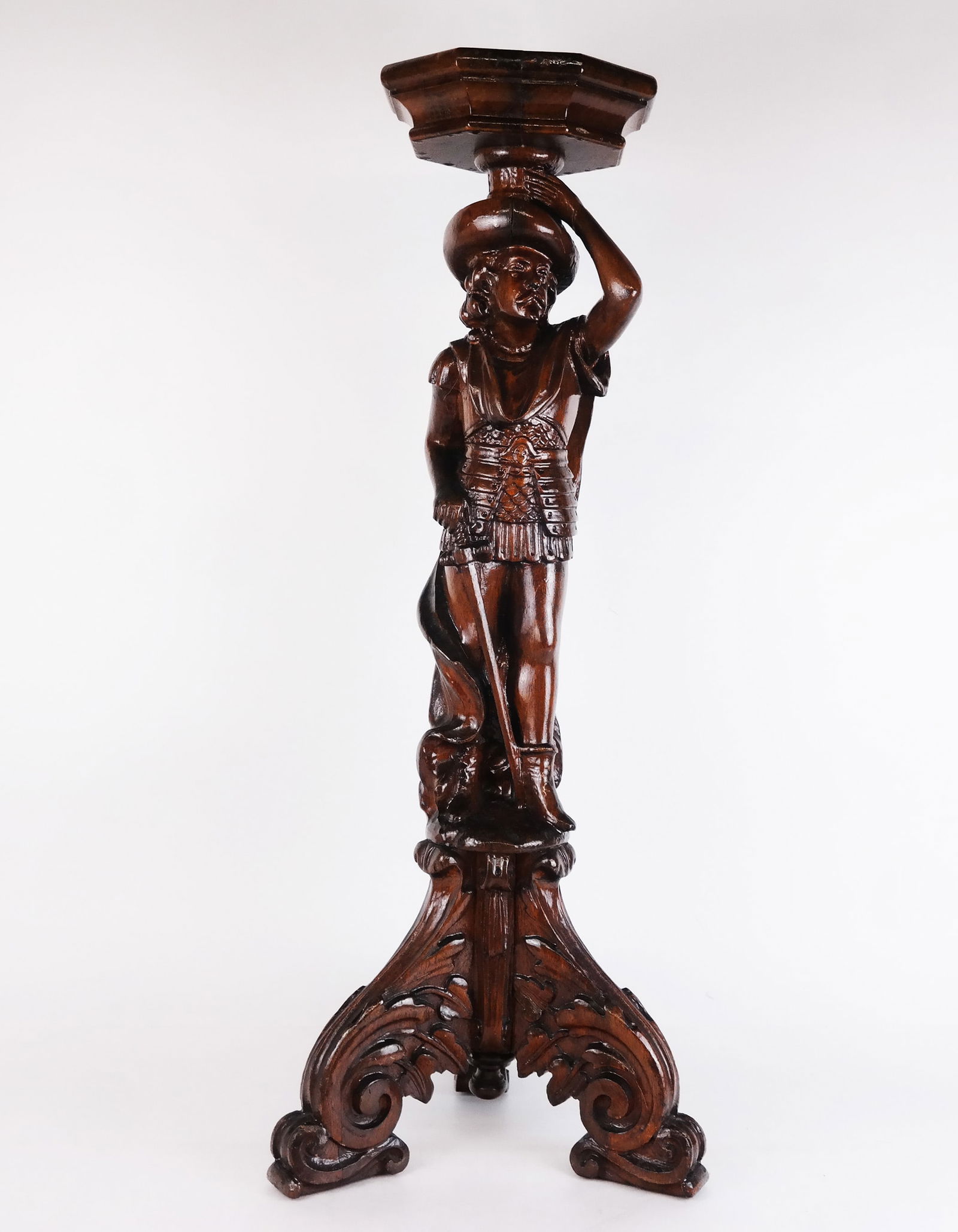 Renaissance-Style Figural Pedestal (1 of 9)