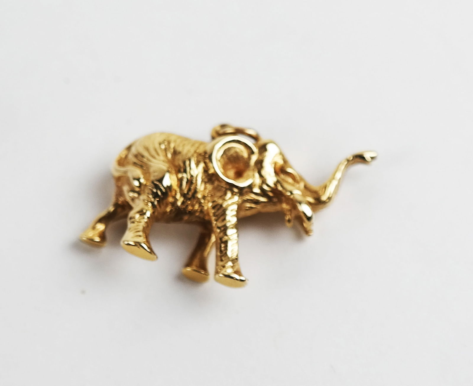 14K Gold Elephant Pendant (1 of 6)