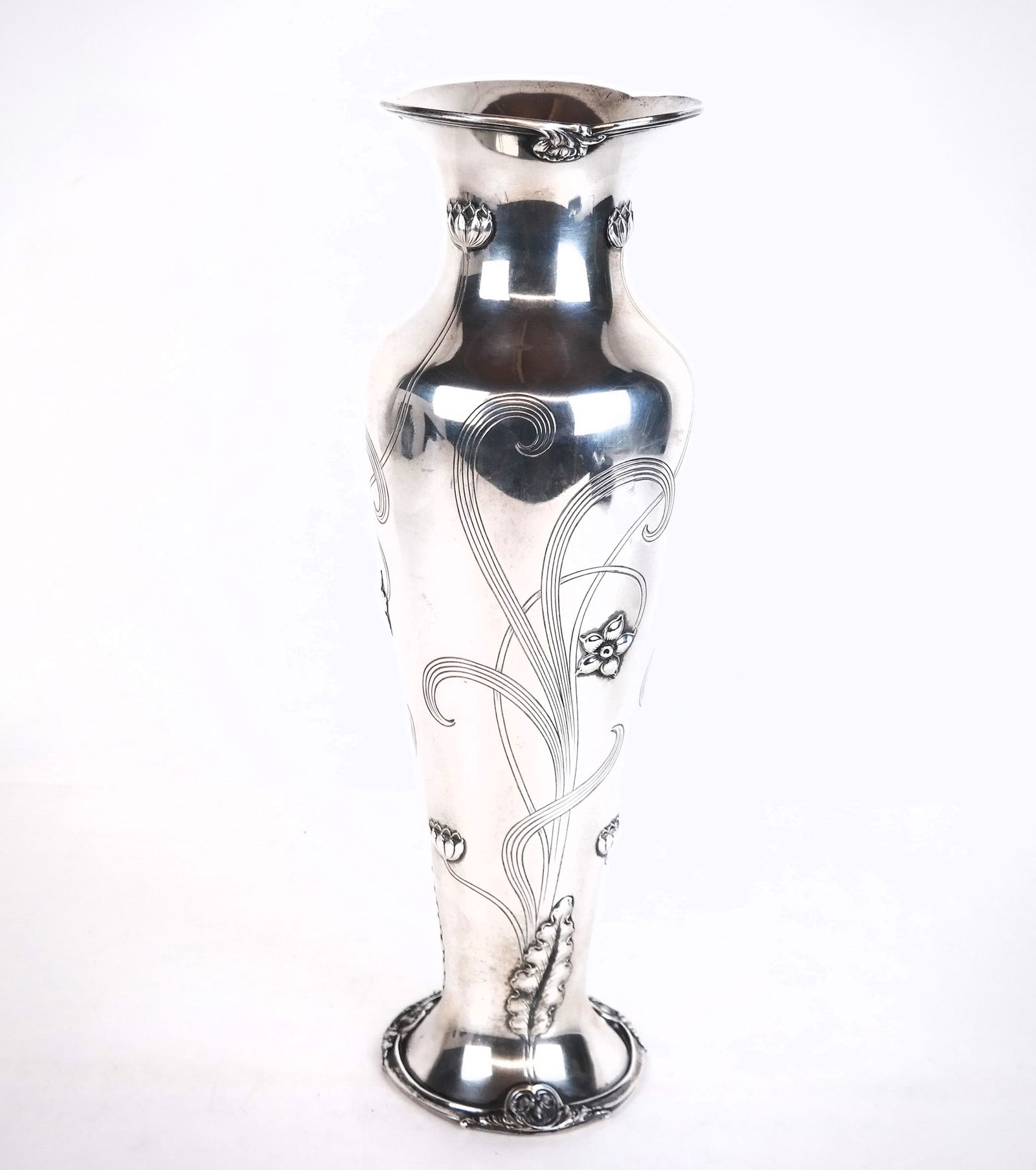 Gorham Sterling Silver Vase (1 of 8)