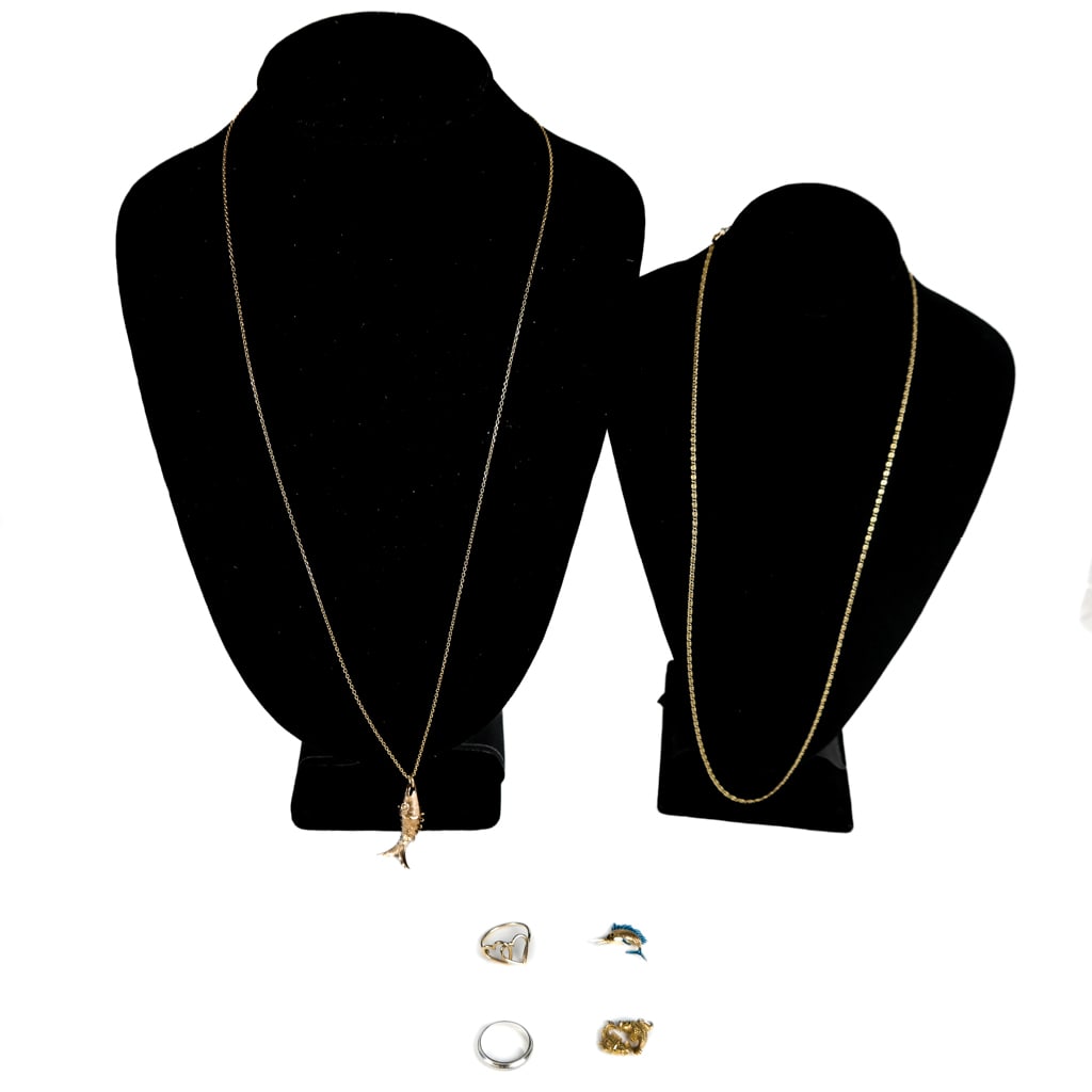 Assorted 14K Gold Jewelry (1 of 9)
