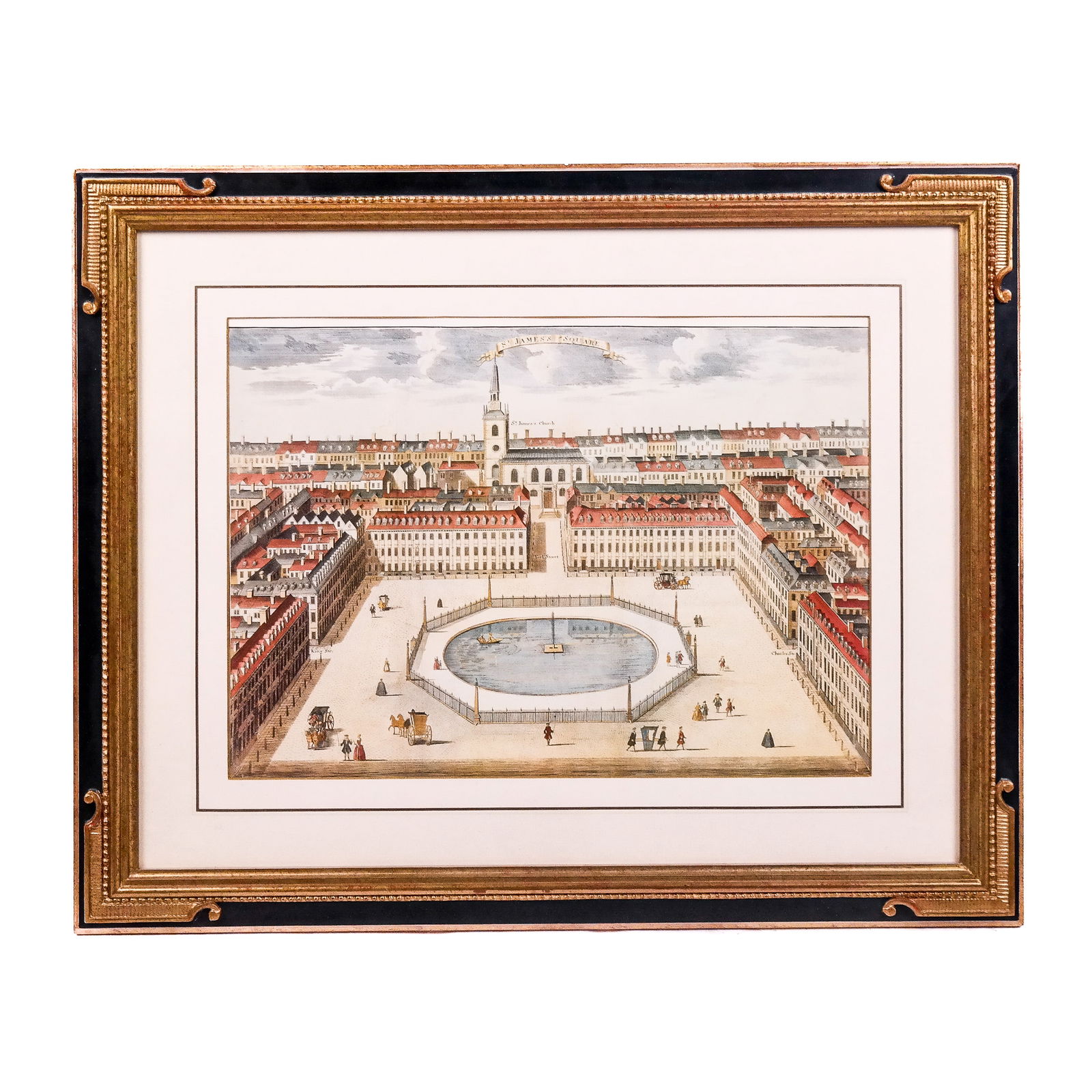 Reproduction English Colored Print (1 of 8)