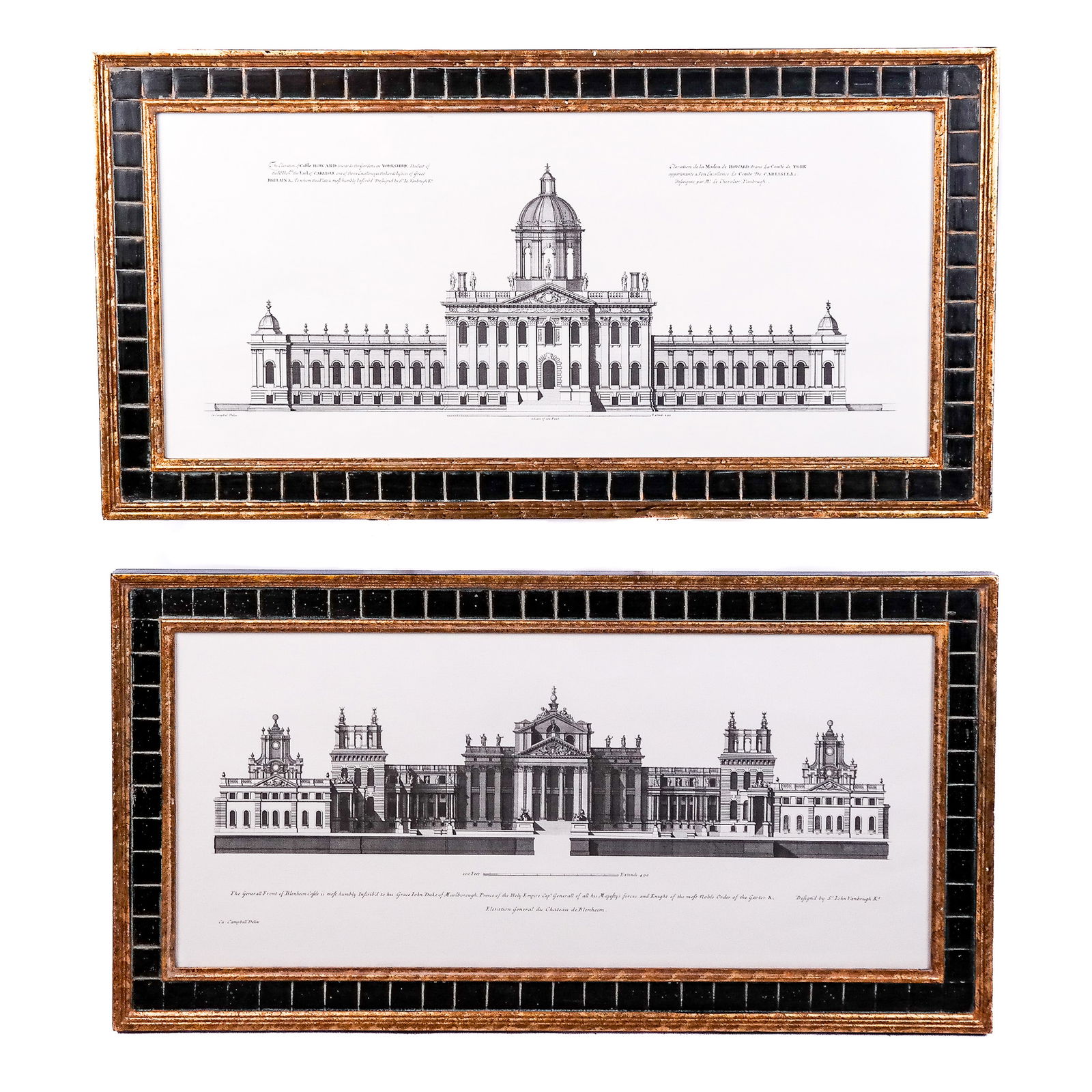 Two English Architectural Renderings (1 of 9)