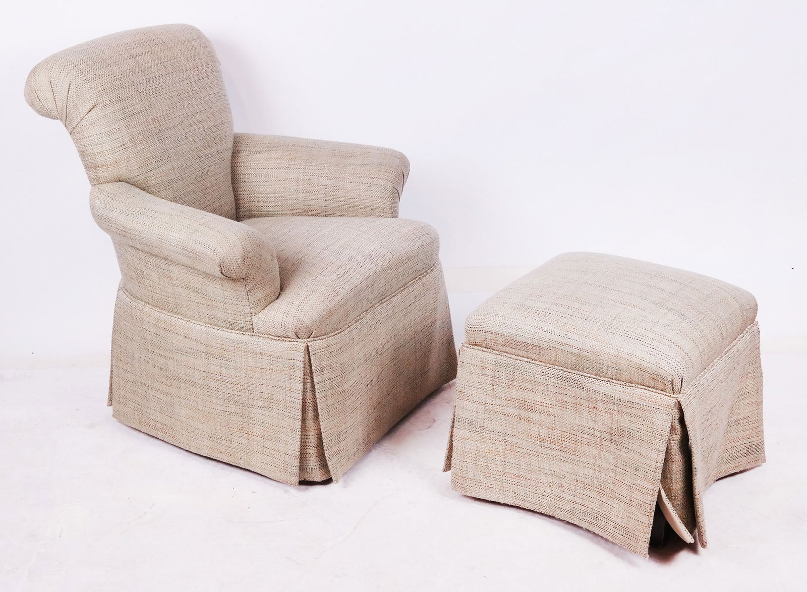 20th C. Modern Club Chair & Ottoman (1 of 8)