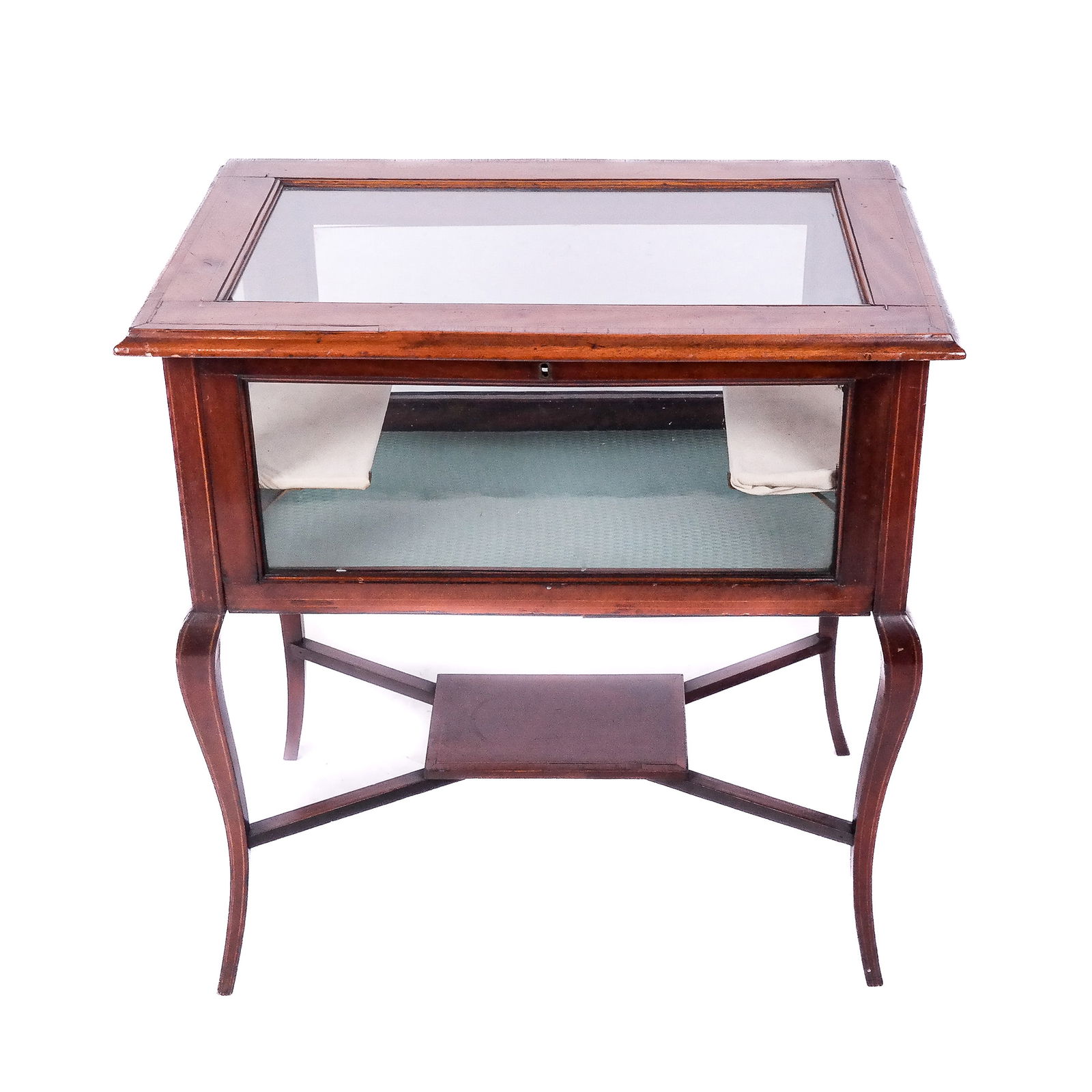 American Mahogany Table Vitrine (1 of 7)