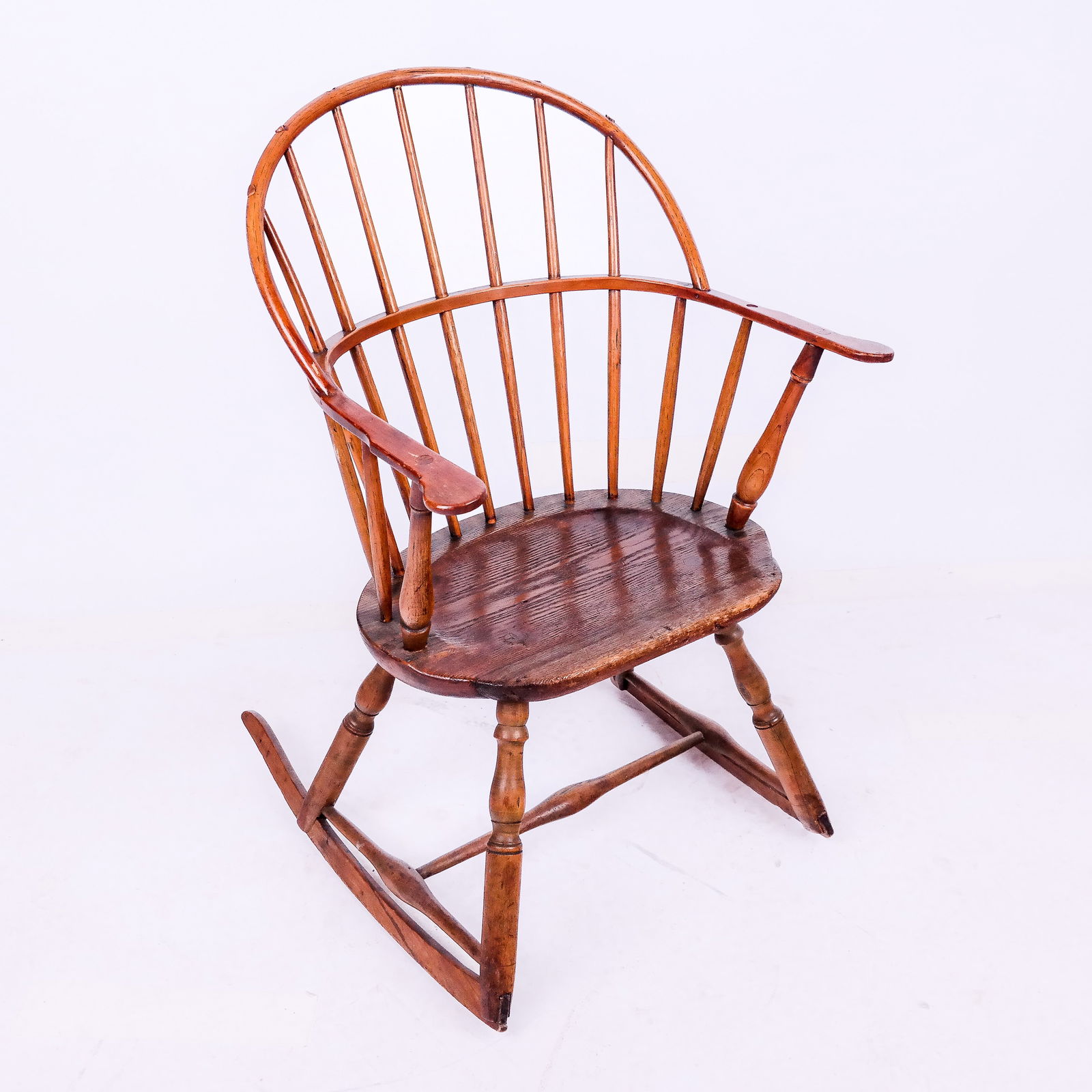 Antique American Windsor Rocking Chair (1 of 5)