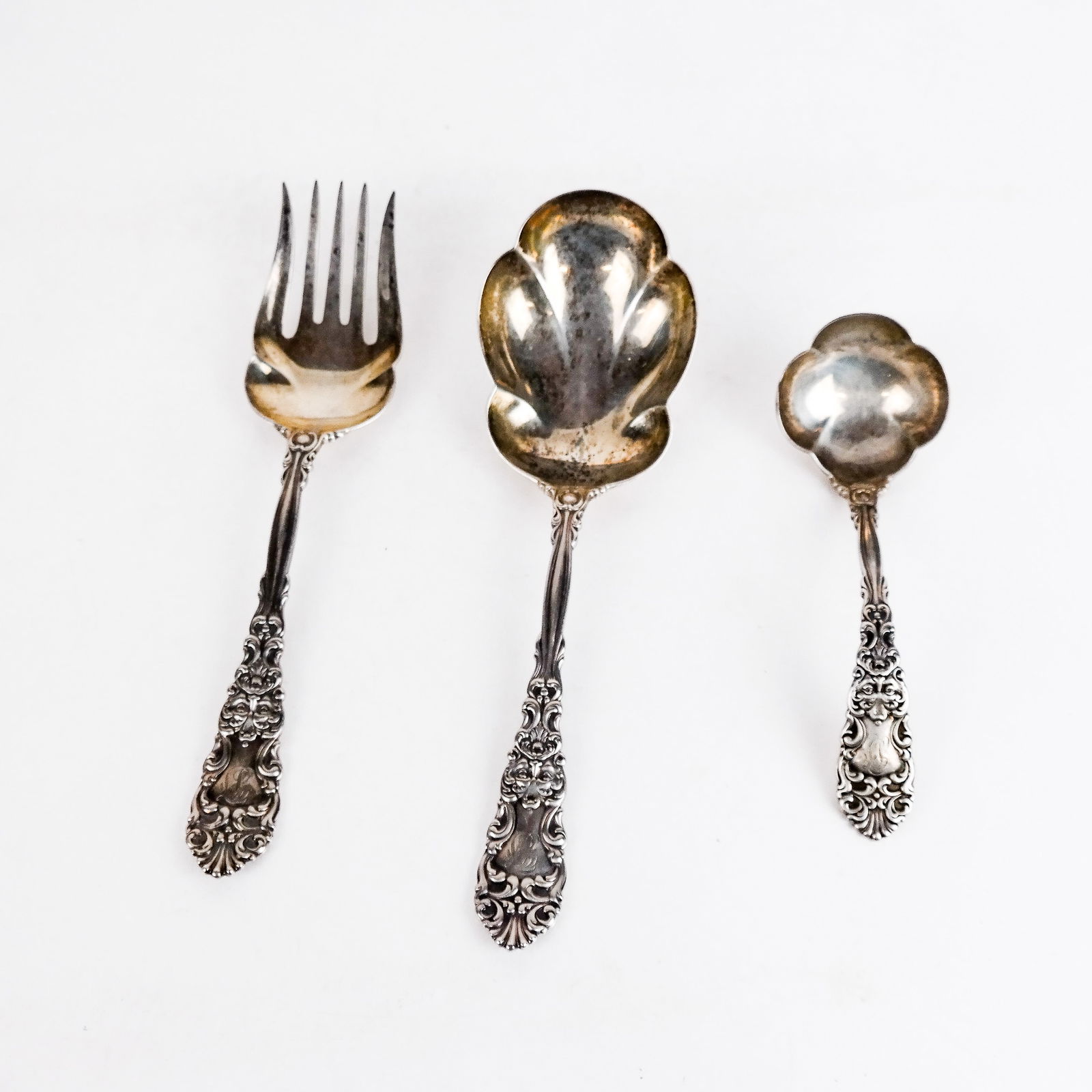 Three-Piece Sterling Silver Serving Set (1 of 10)