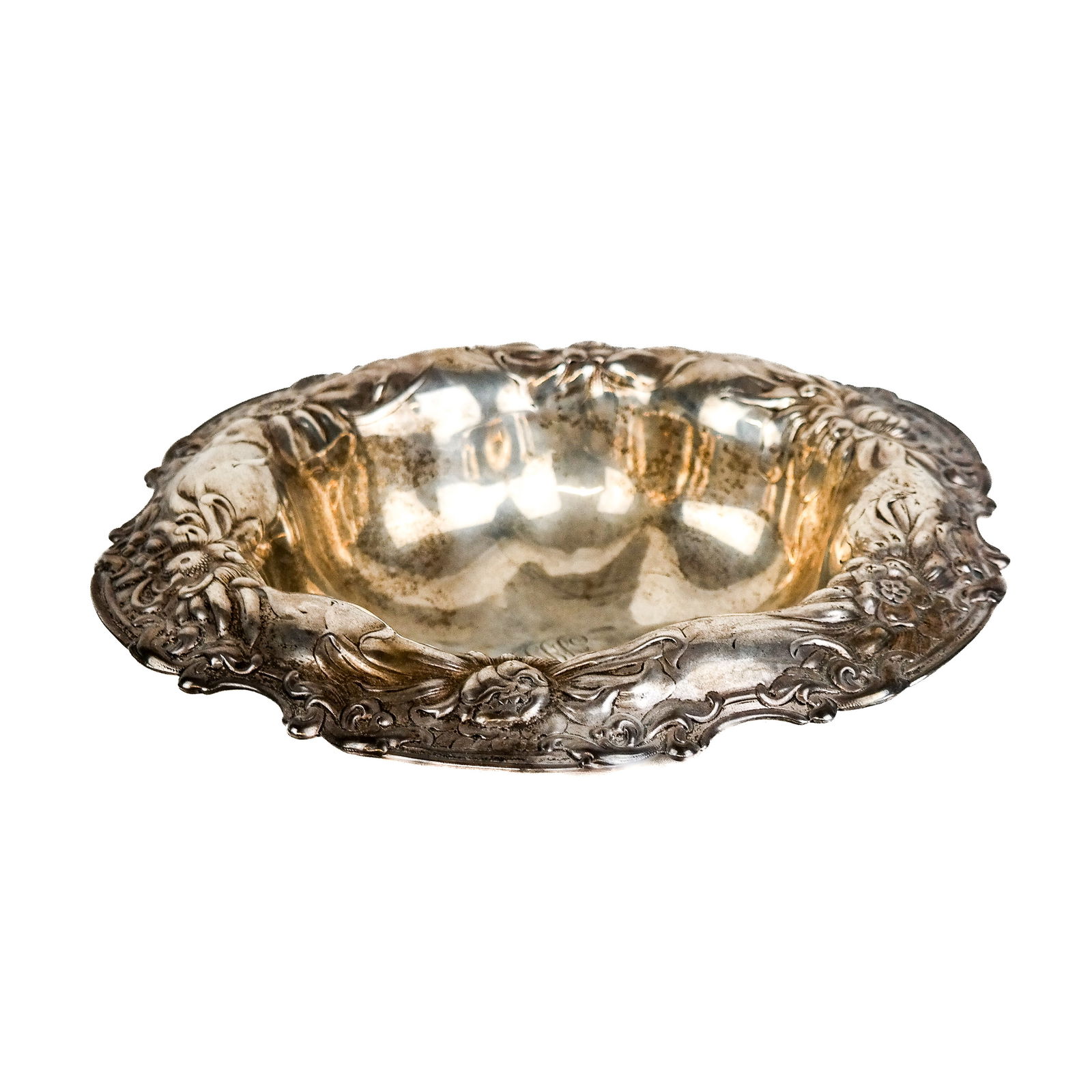 Gorham Art Nouveau Sterling Silver Bowl (1 of 6)