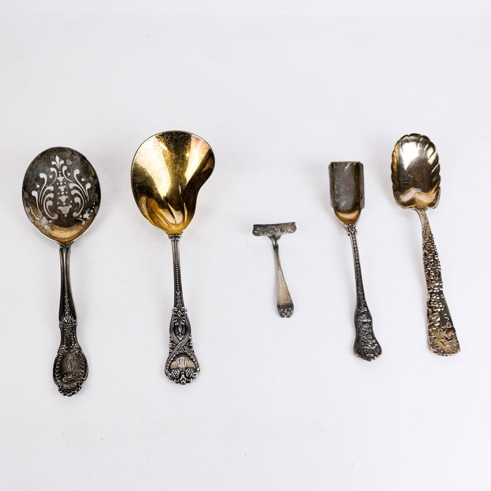 Assorted Tiffany Sterling Silver Serving Pcs. (5) (1 of 7)