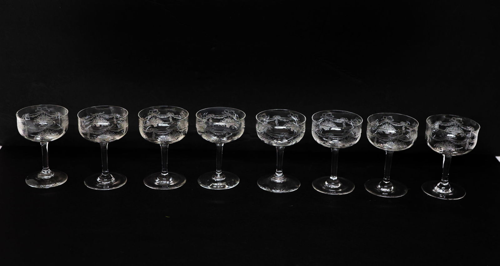Assembled Group of Clear Stemware (34 Pcs) (1 of 11)