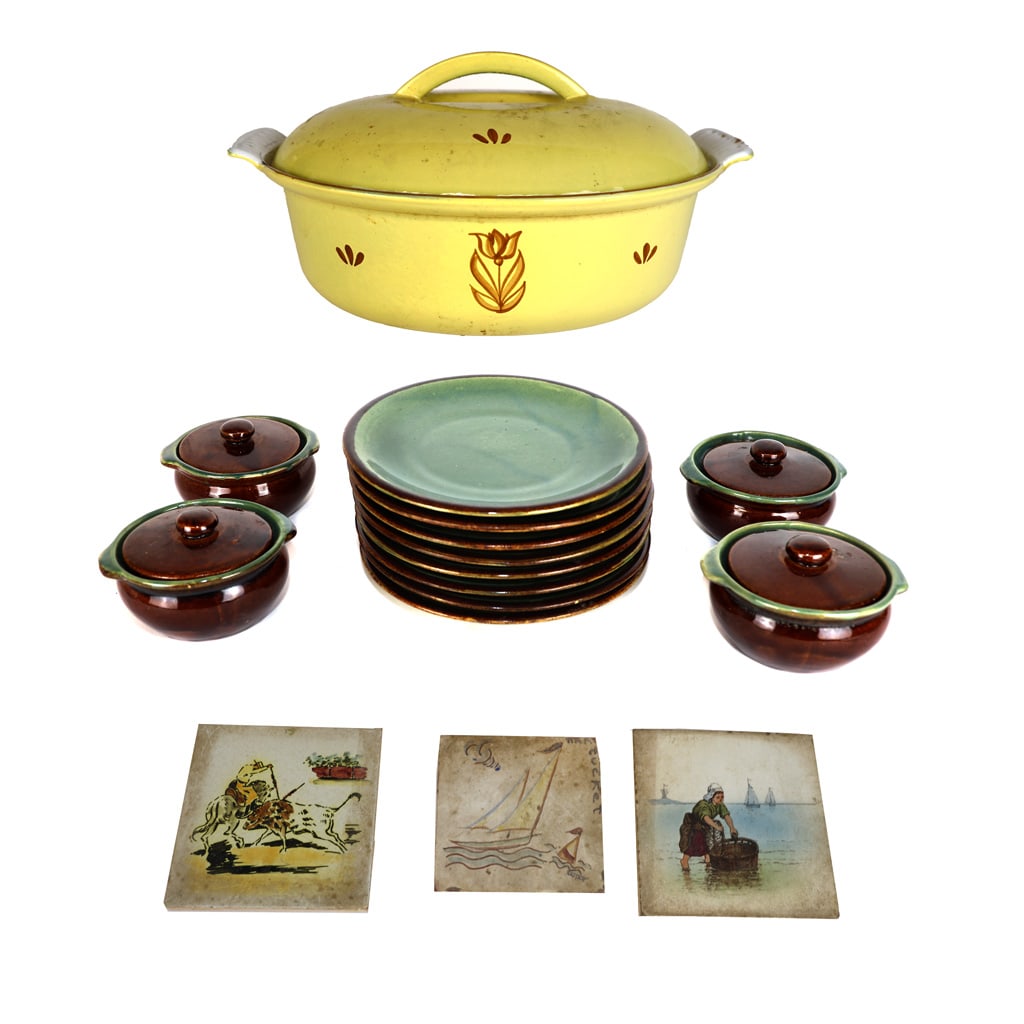 Assembled Group of Ceramic Kitchenware (1 of 7)