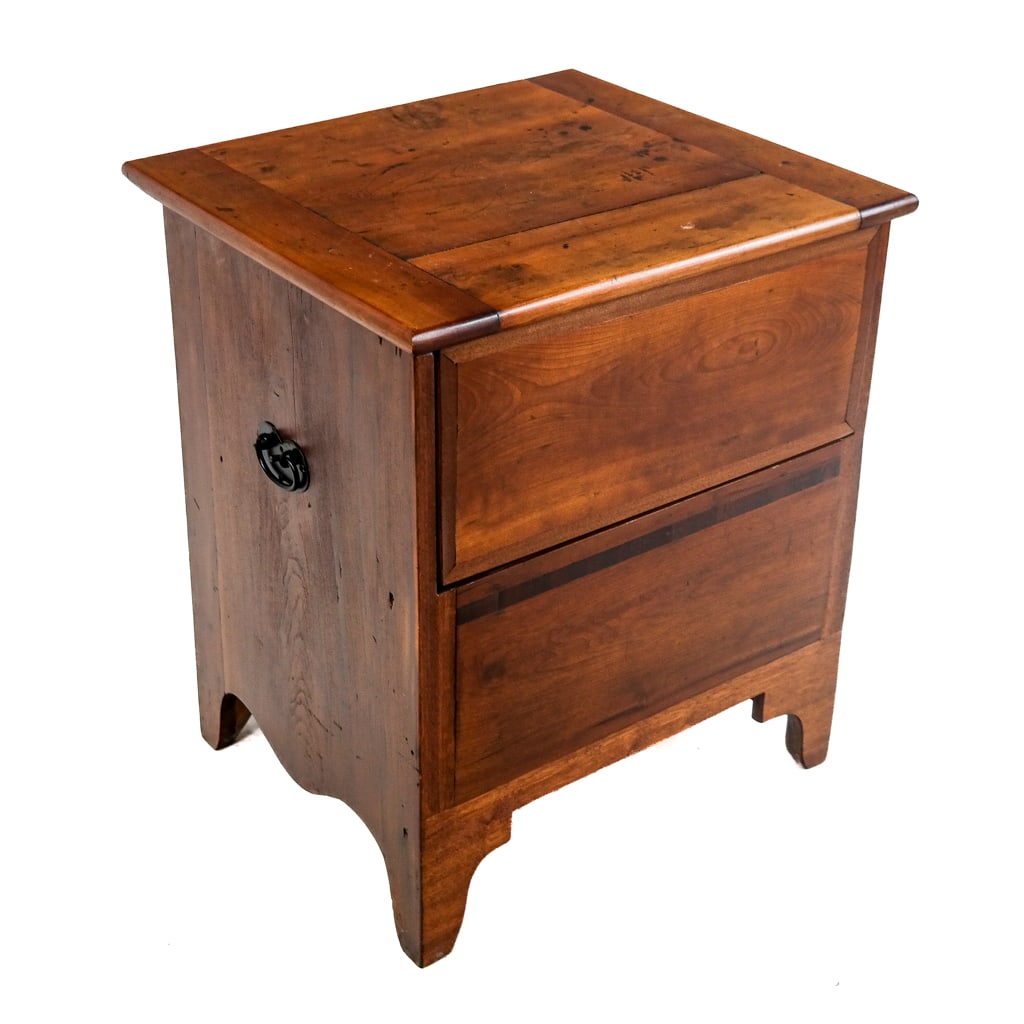 19th C. Fruitwood Jardiniere Commode Chair (1 of 13)