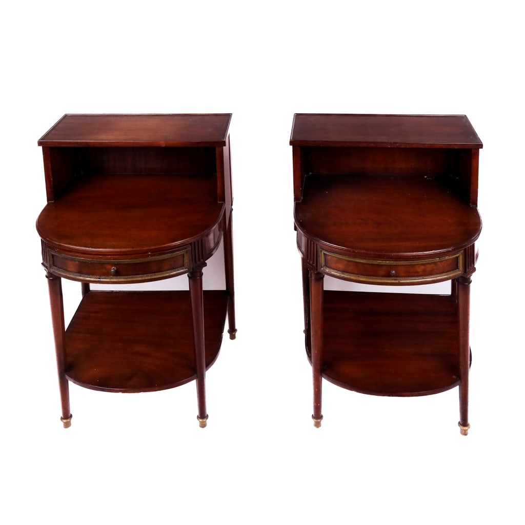 Pair of Regency-Style End Tables (1 of 9)