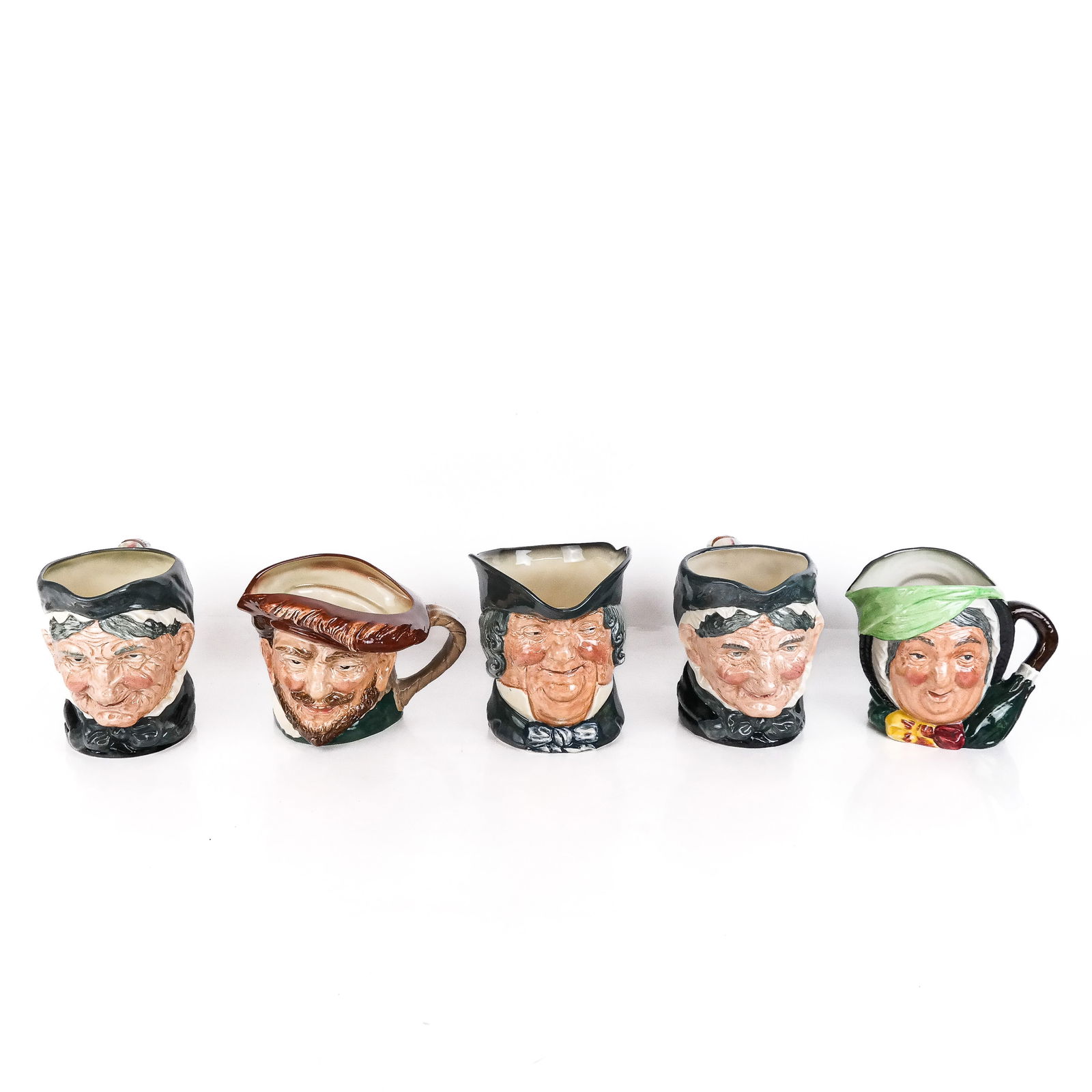 Five Large Royal Doulton Toby Mugs (1 of 13)
