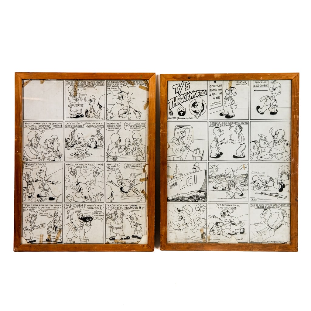 PFC Bob BROTHERTON: Two Illustrations (1 of 10)