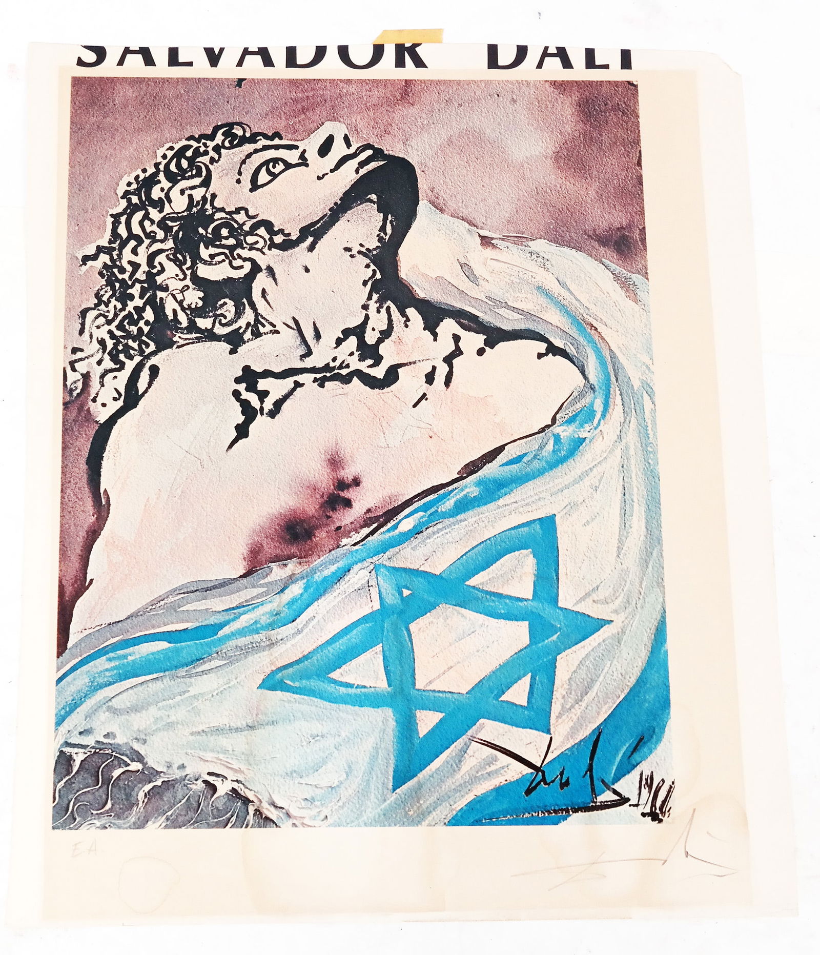 Salvador DALI: "Aliyah" - Signed Print (1 of 13)