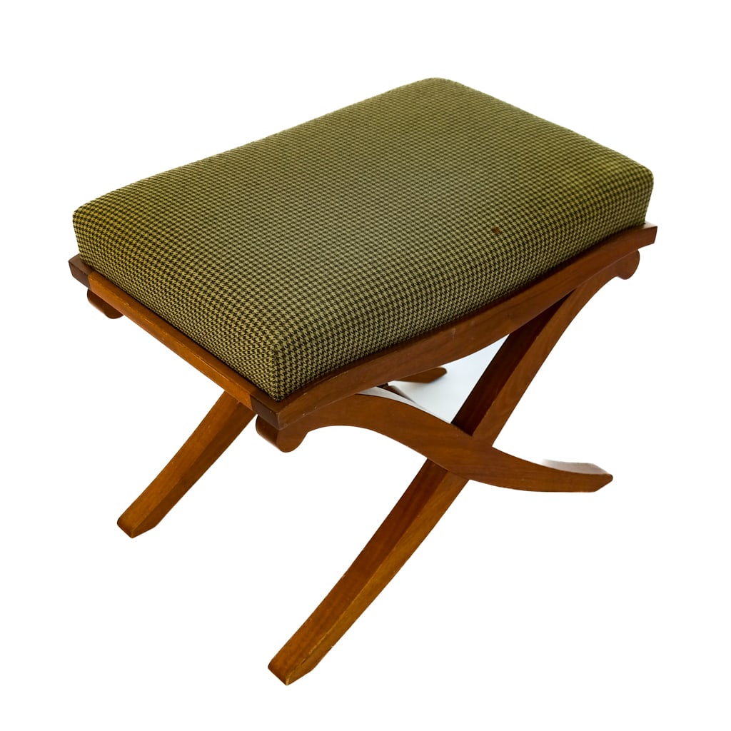 Modern Classical-Style Ottoman Stool (1 of 6)