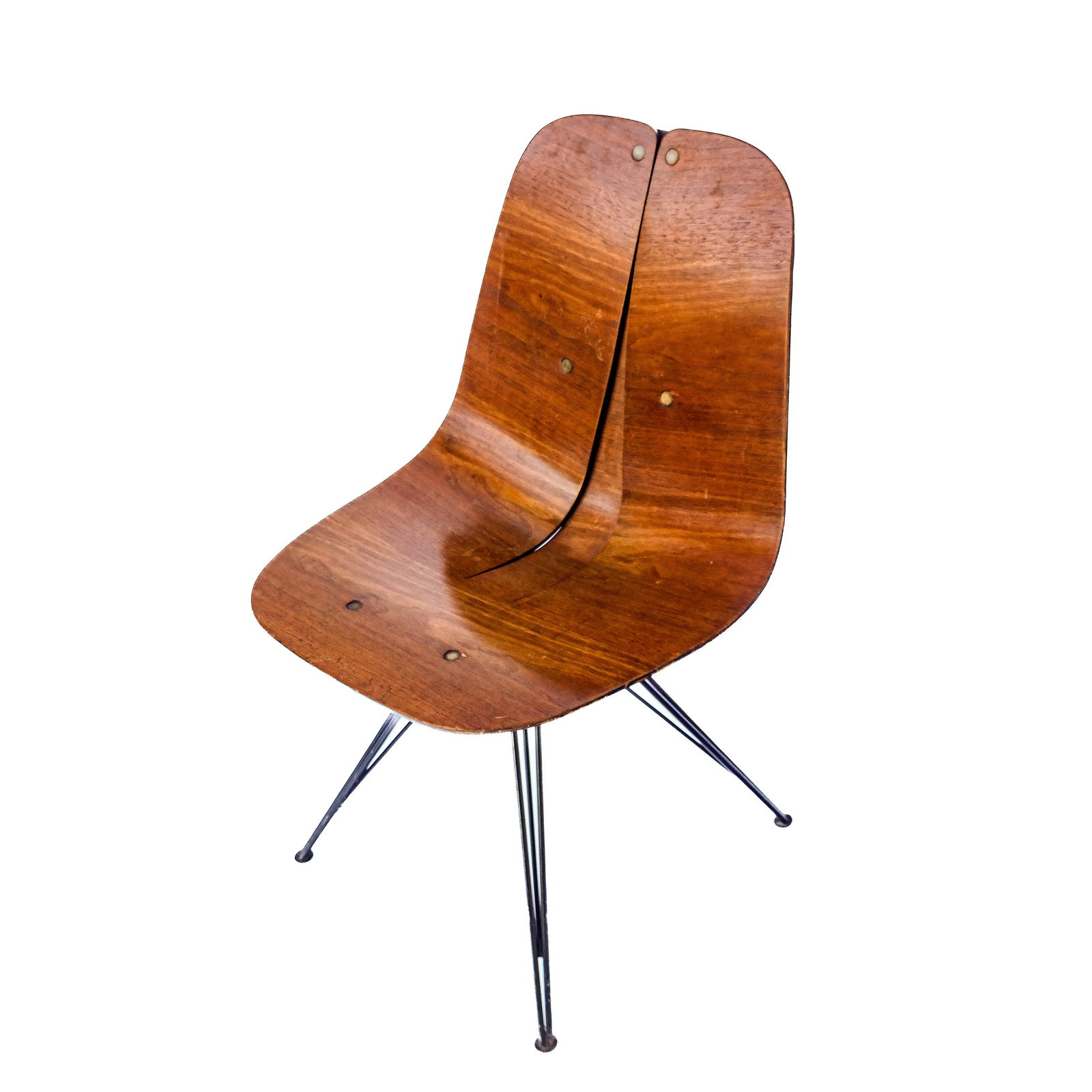 Iver Bertelsen for Steelcraft Bentwood Side Chair (1 of 8)
