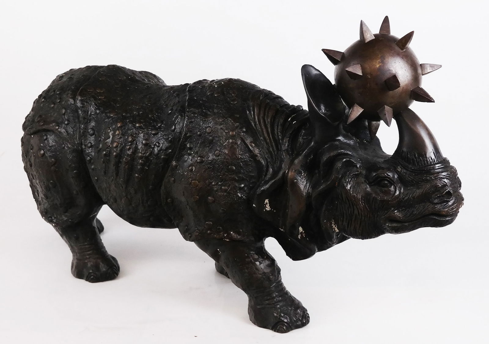 Chinese Bronze Model of a Rhinoceros (1 of 11)