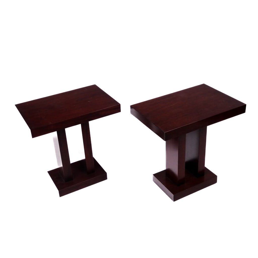 Pair of Art Deco-Style End Tables (1 of 7)