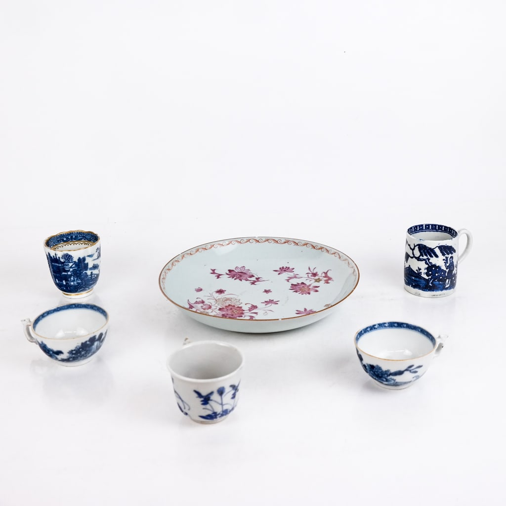 Lot of 18th-19th C. Chinese Export Porcelain (6) (1 of 5)