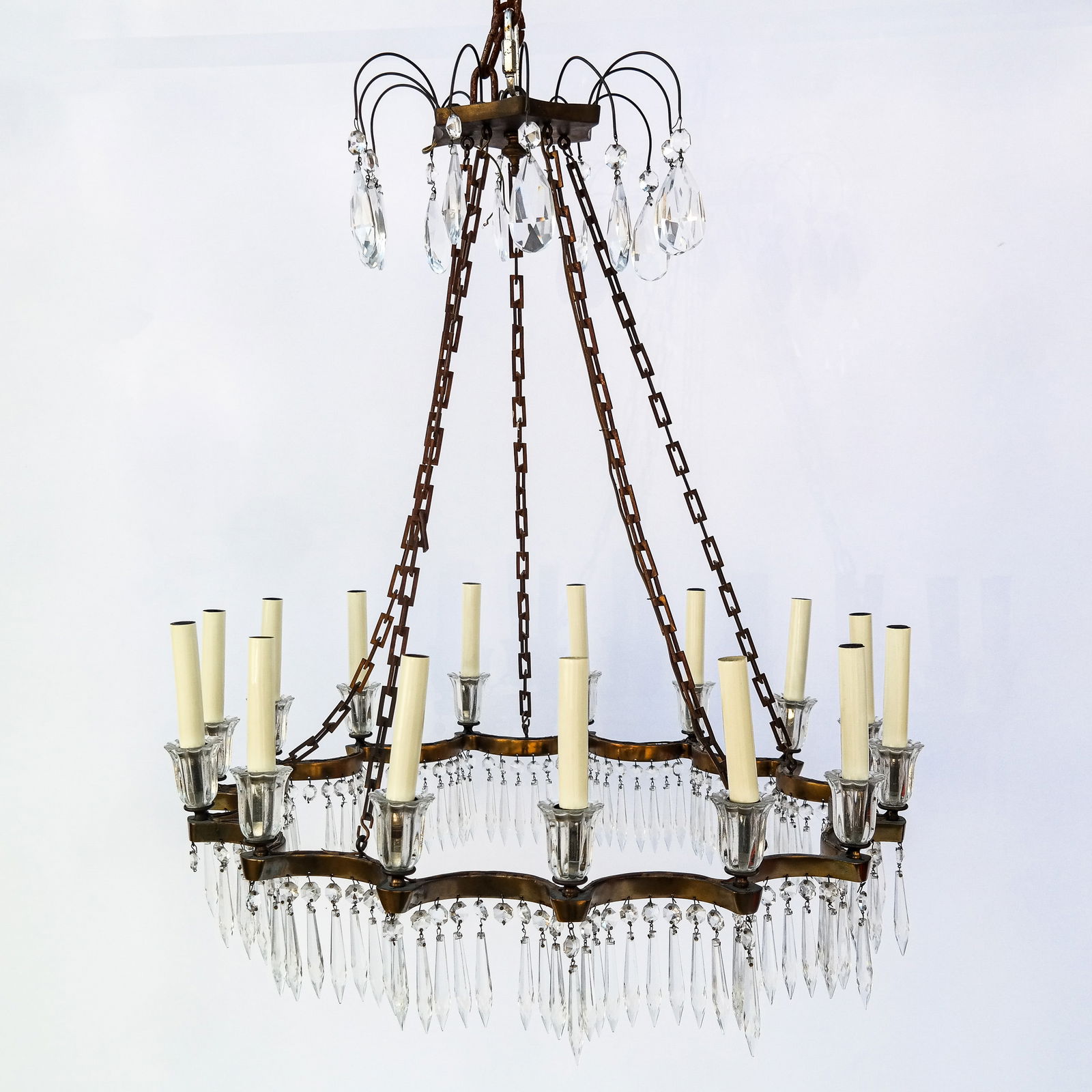 Swedish Neoclassical-Style Chandelier (1 of 10)
