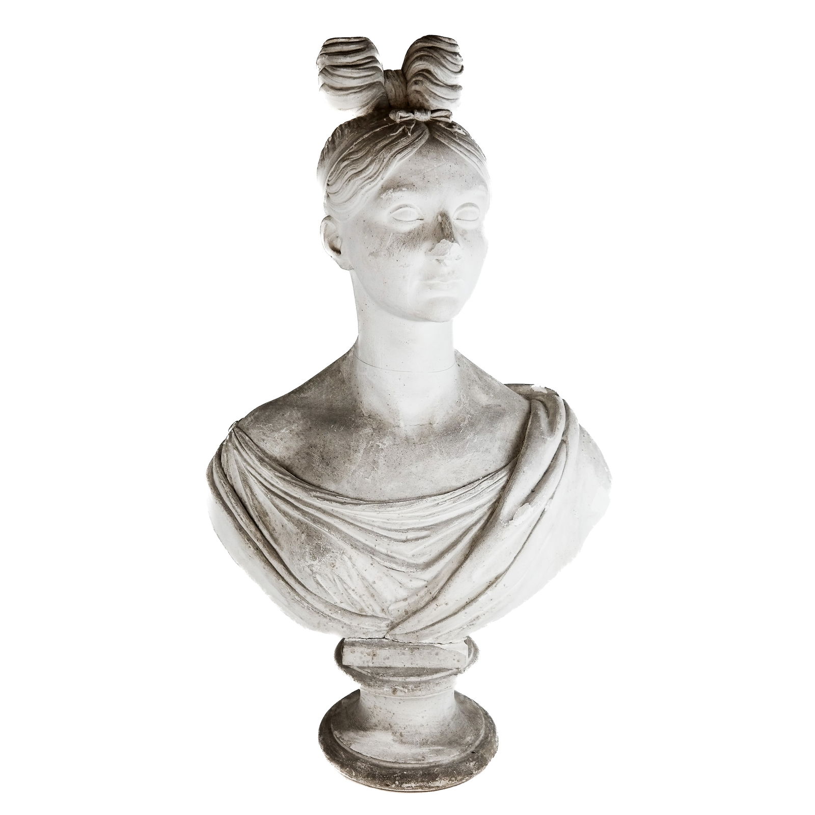 Classical-Style Cast Plaster Bust (1 of 13)