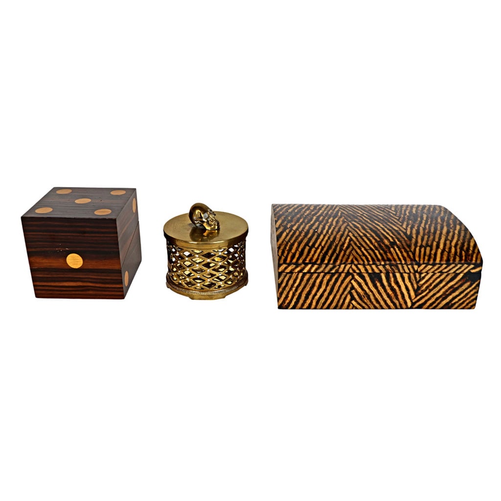 Assembled Group of 3 Decorative Boxes (1 of 8)