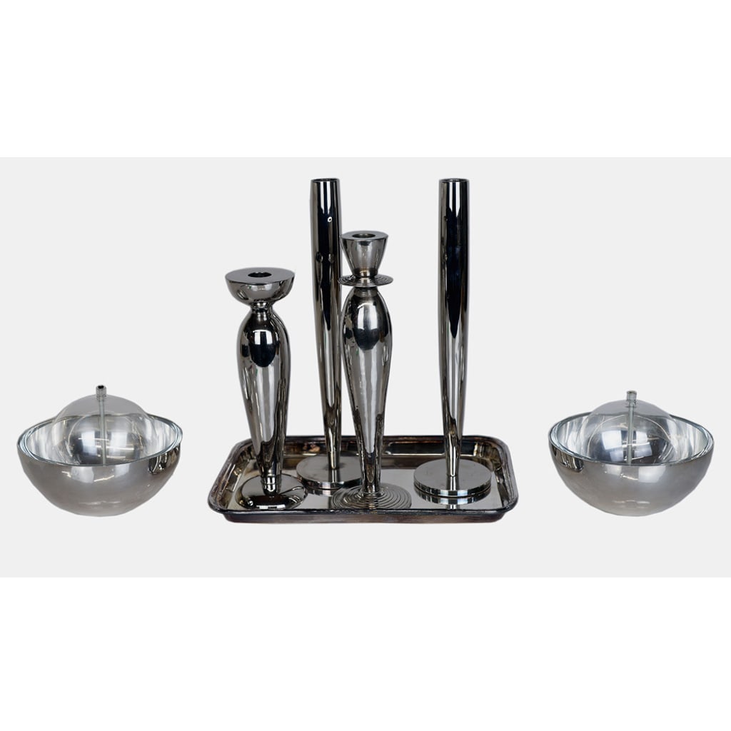 Seven Designer Silver Plate Articles (1 of 8)