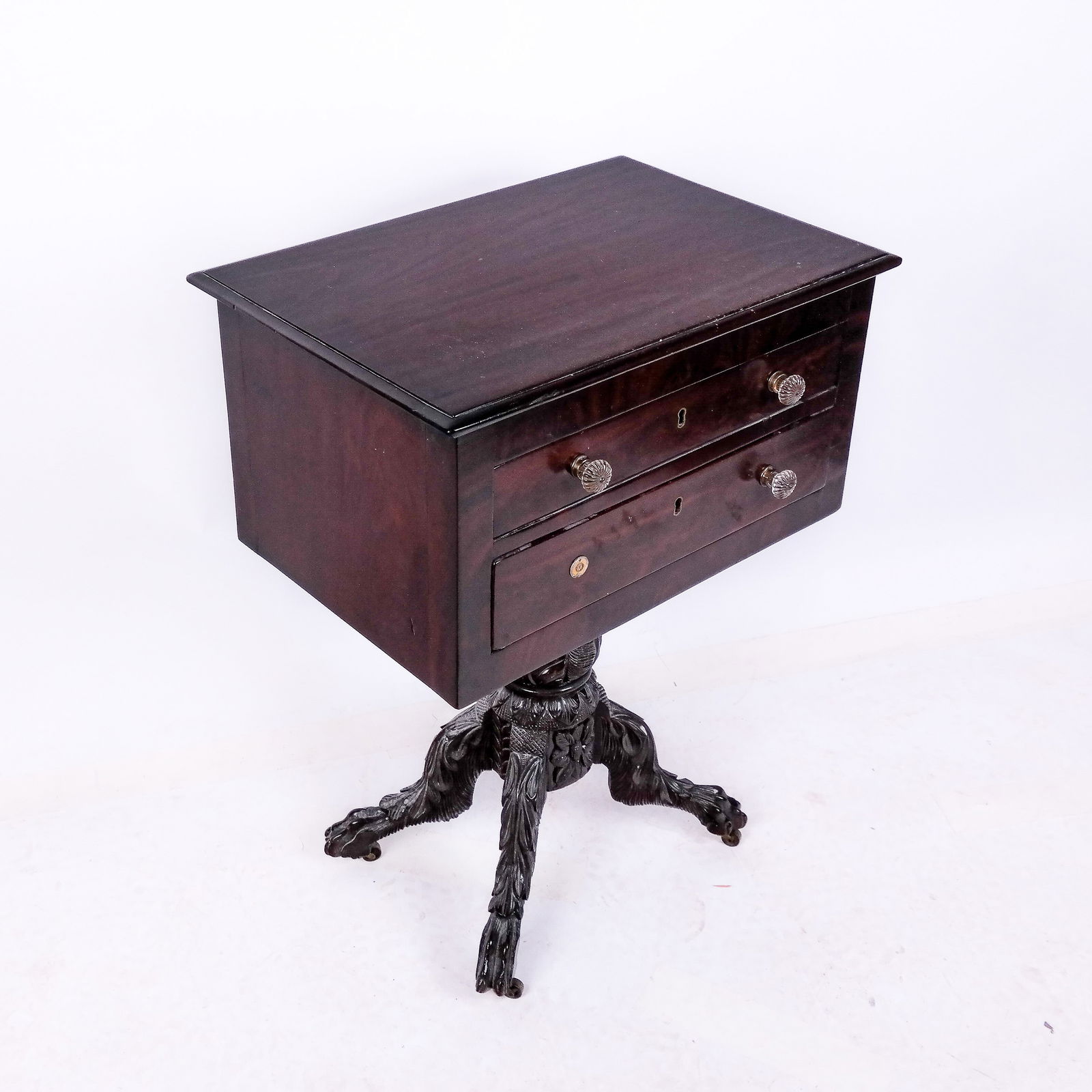 19th C. American Federal-Style Work Table (1 of 5)