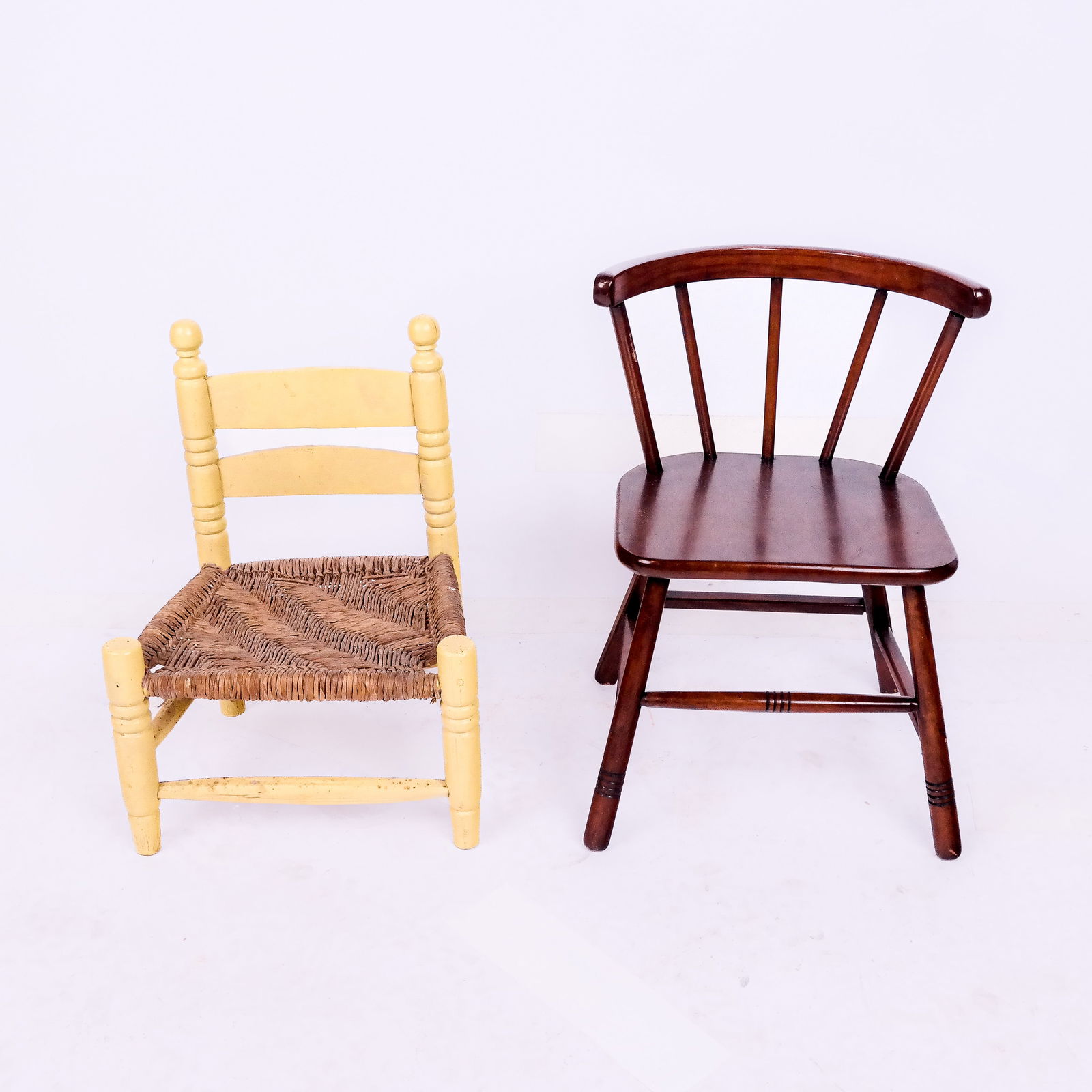 Two Early 20th C. Child's Chairs (1 of 6)