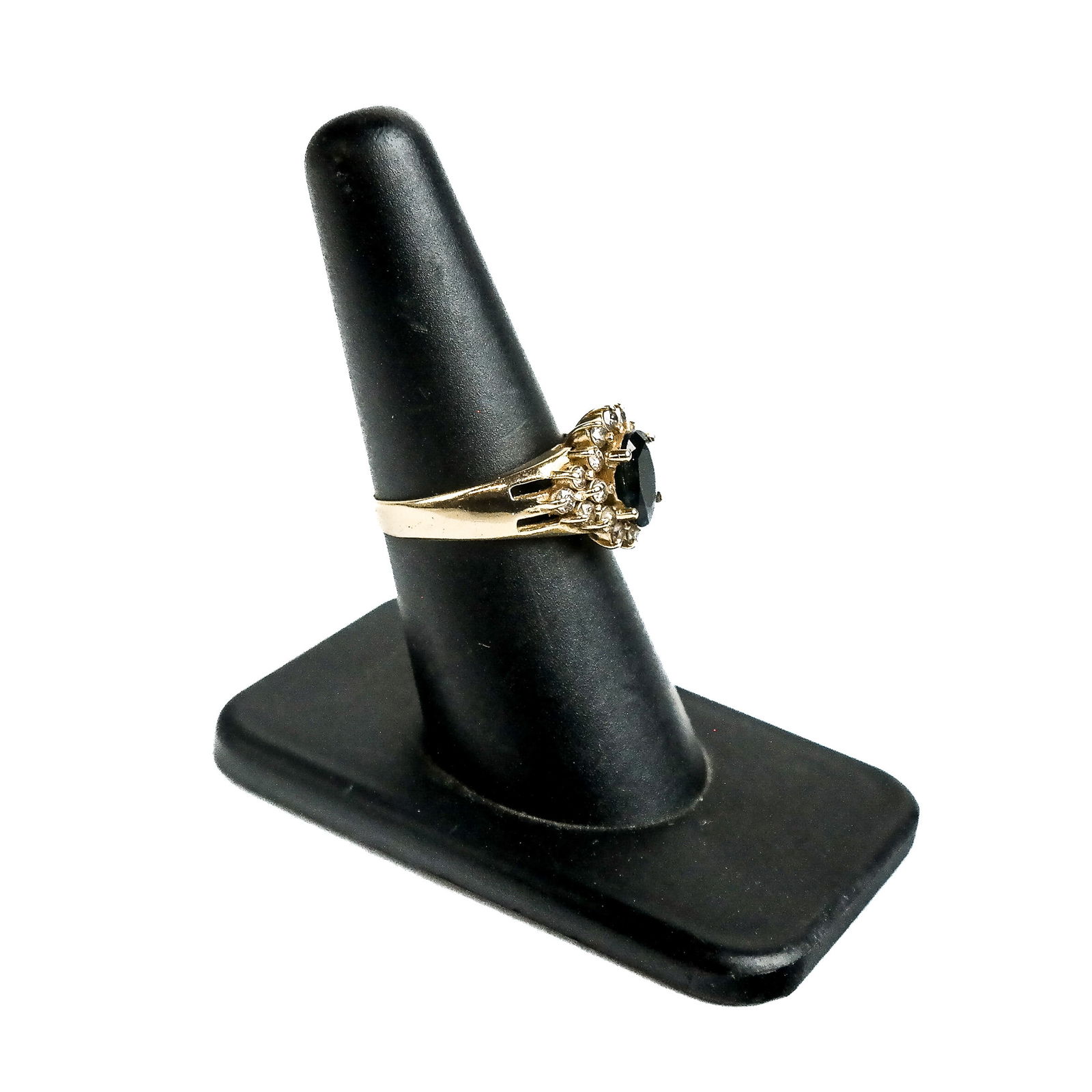 14K Gold, Tanzanite & Diamond Ring (1 of 9)