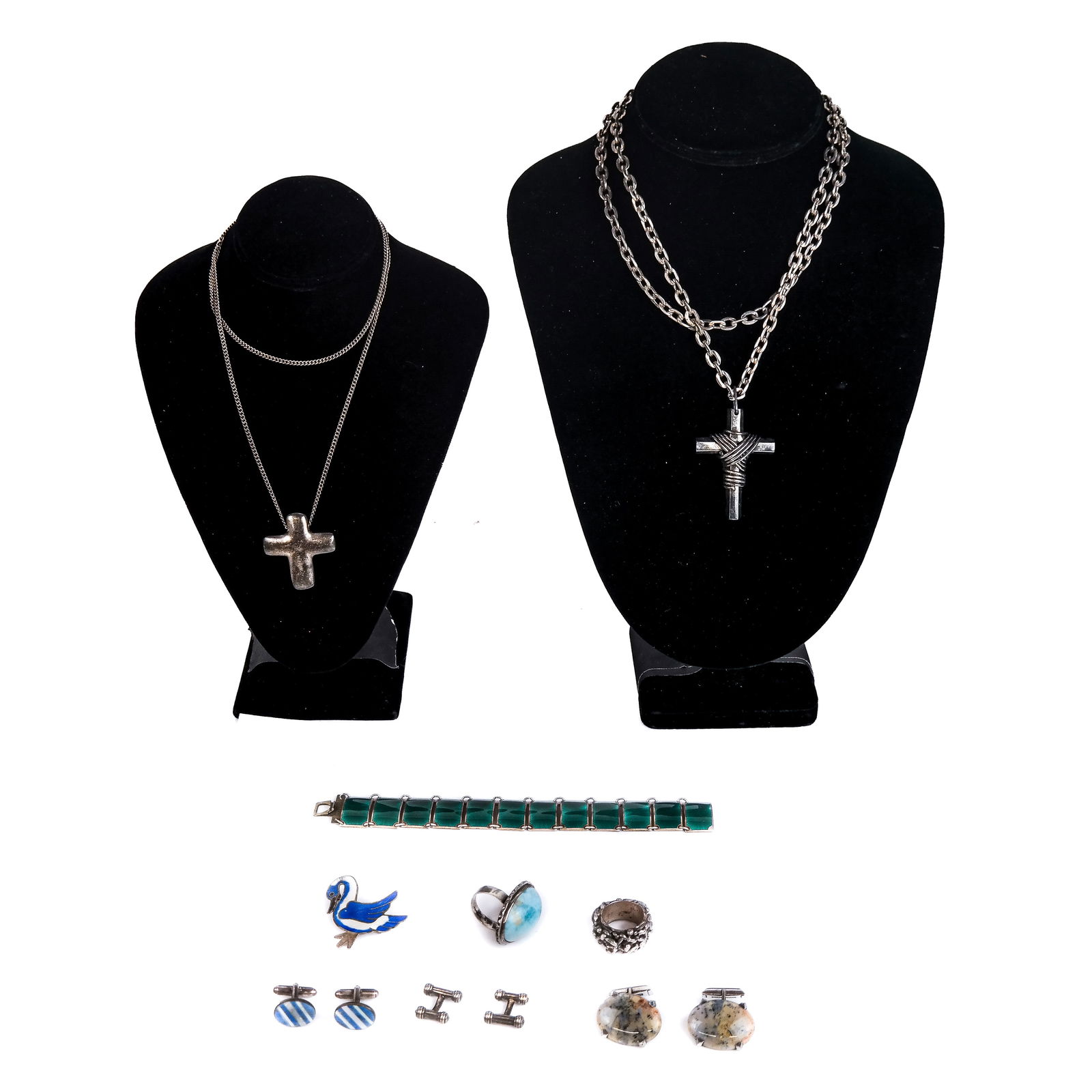 Assorted Group of Mostly Sterling Jewelry (1 of 18)